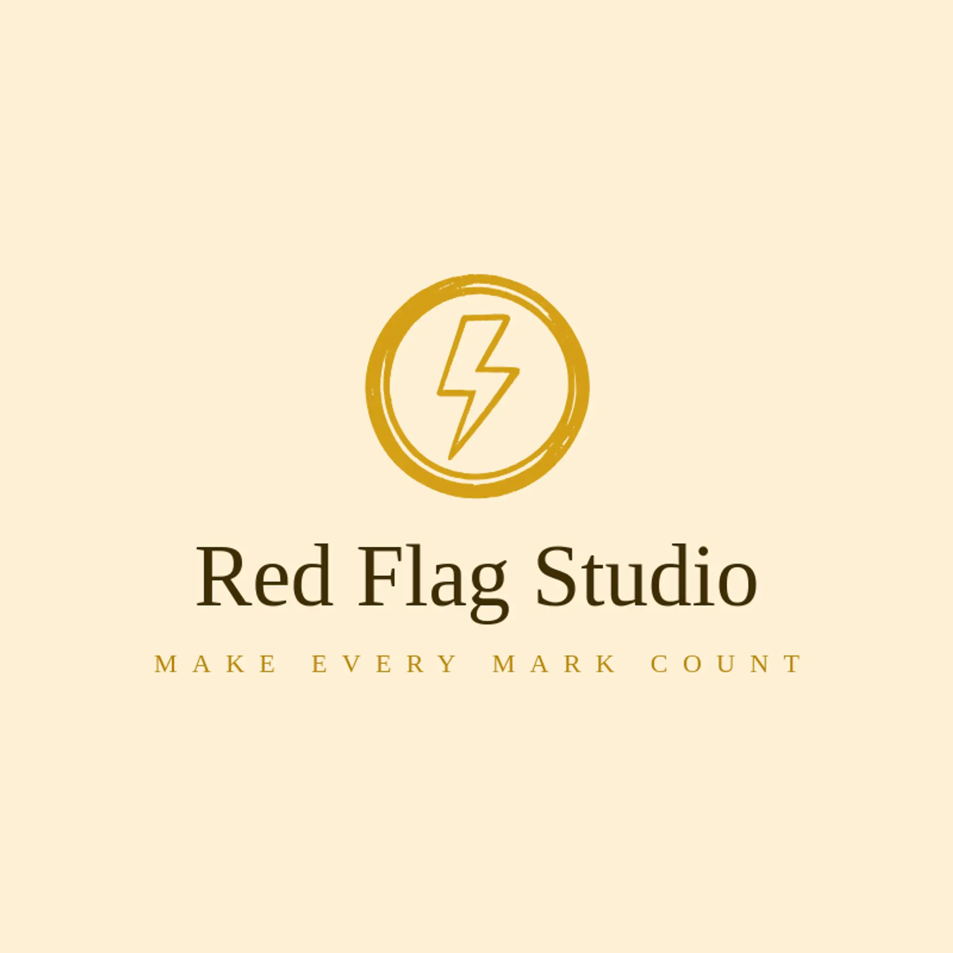 Red Flag Studio logo for toxic