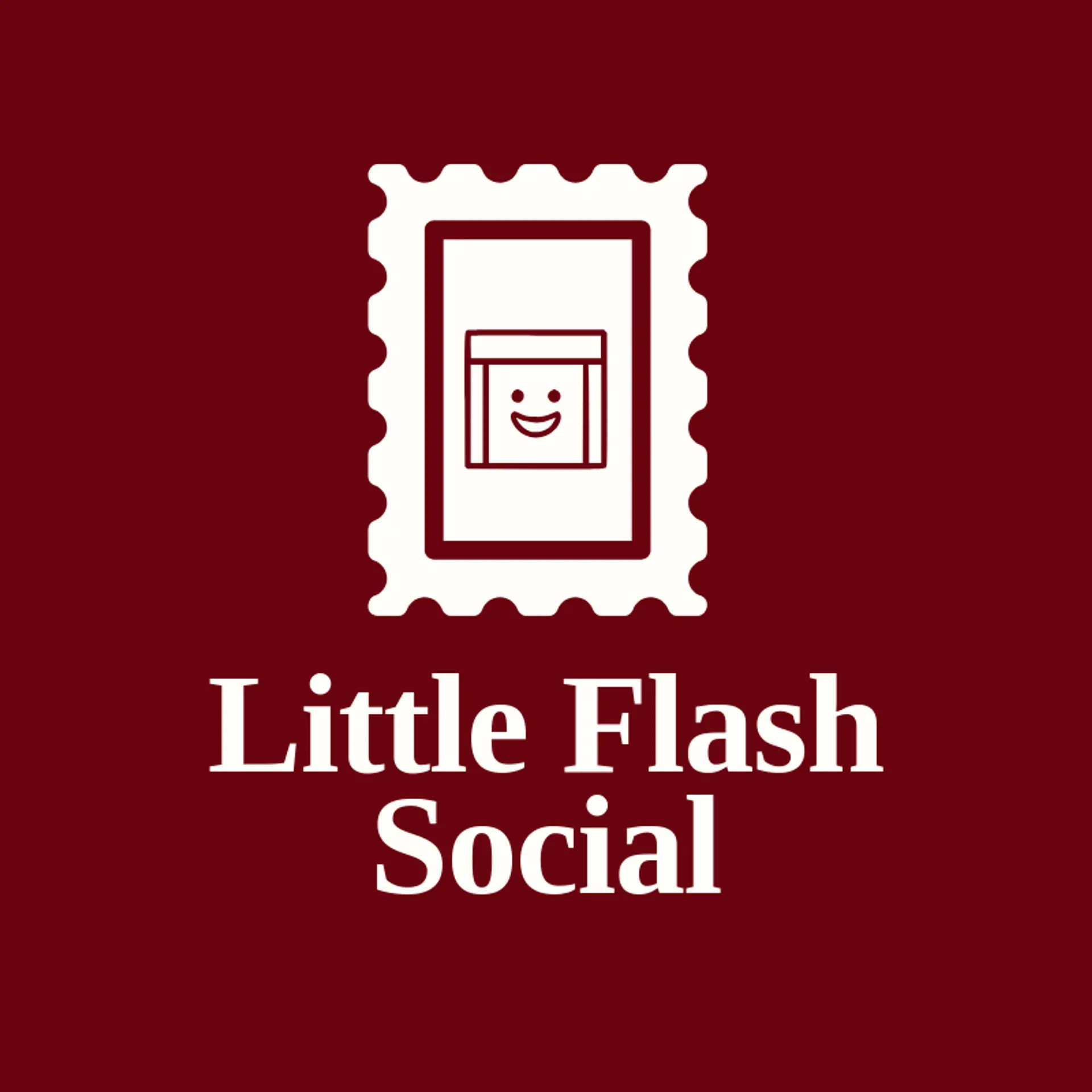 Little Flash Social logo for photo booth