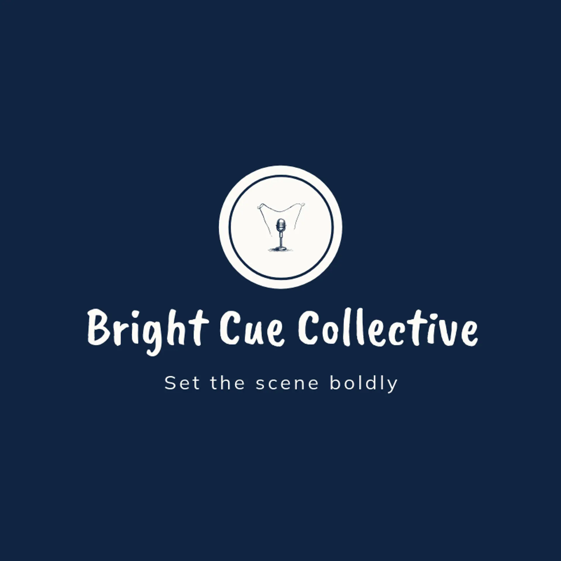 Bright Cue Collective logo for drama