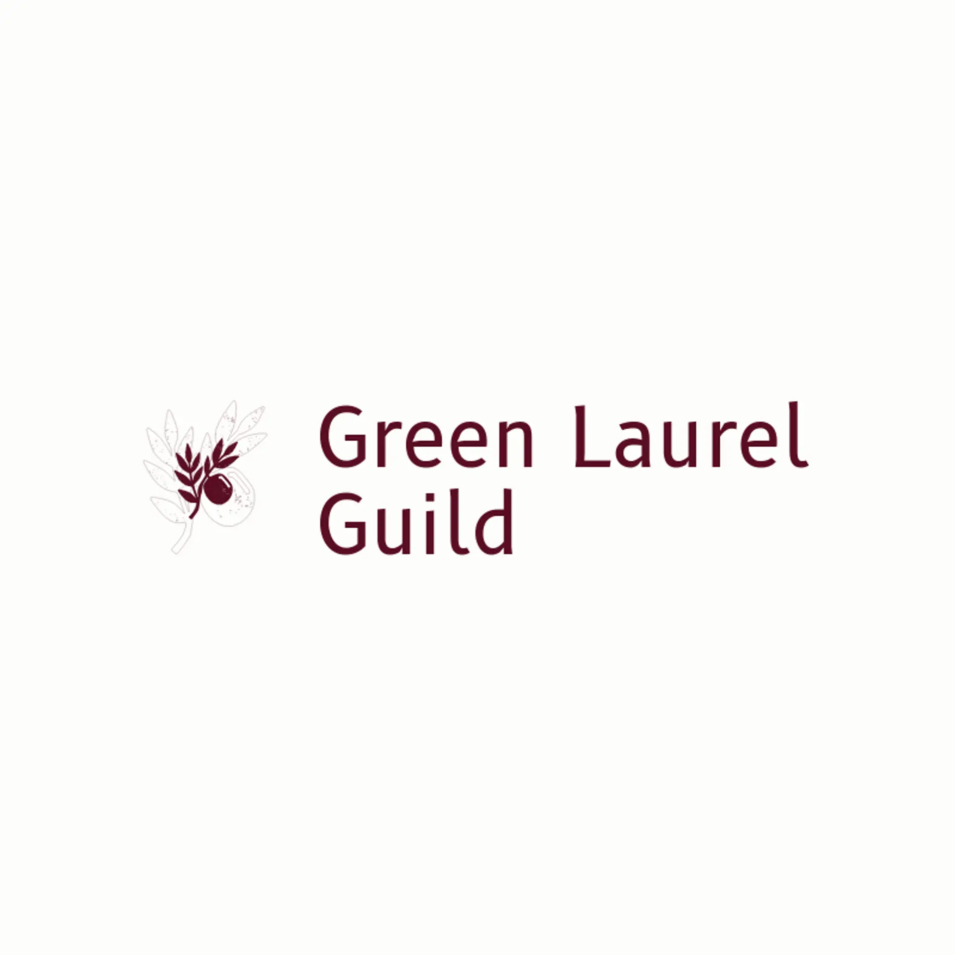 Green Laurel Guild logo for royal