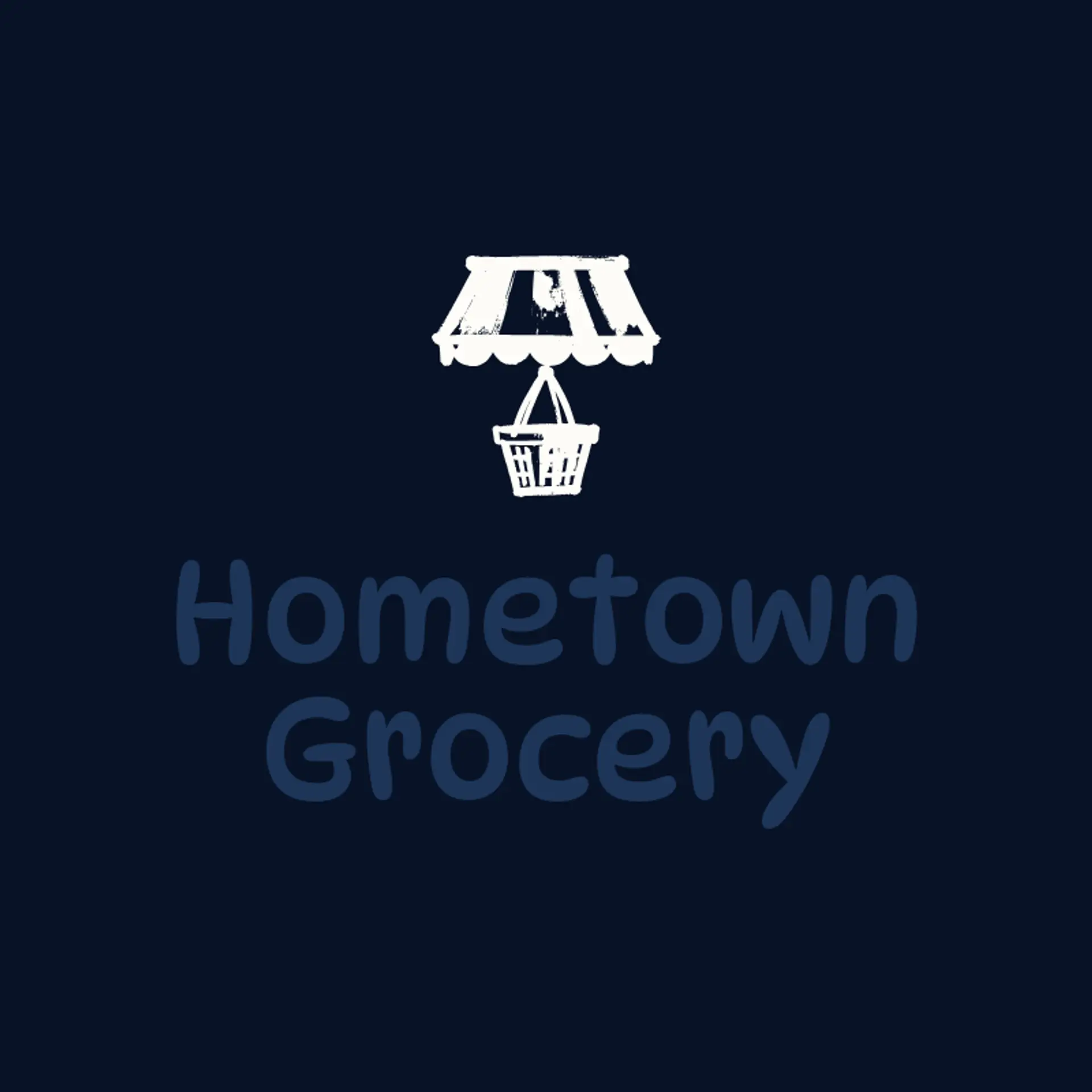 Hometown Grocery logo for mart