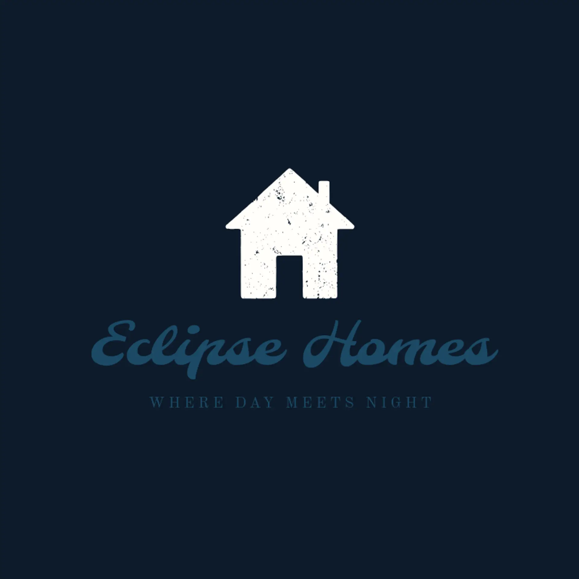 Eclipse Homes logo for house
