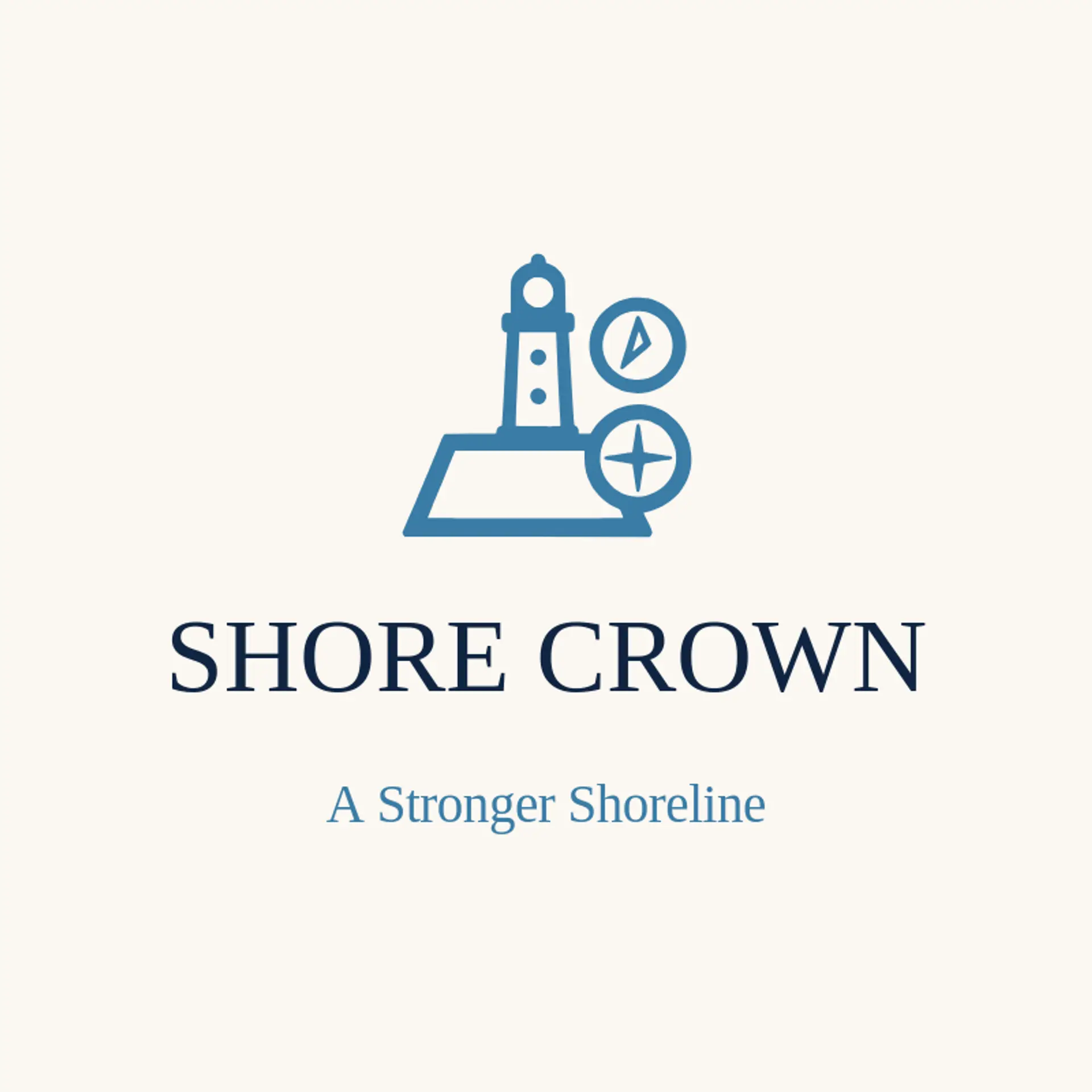 Shore Crown logo for lighthouse