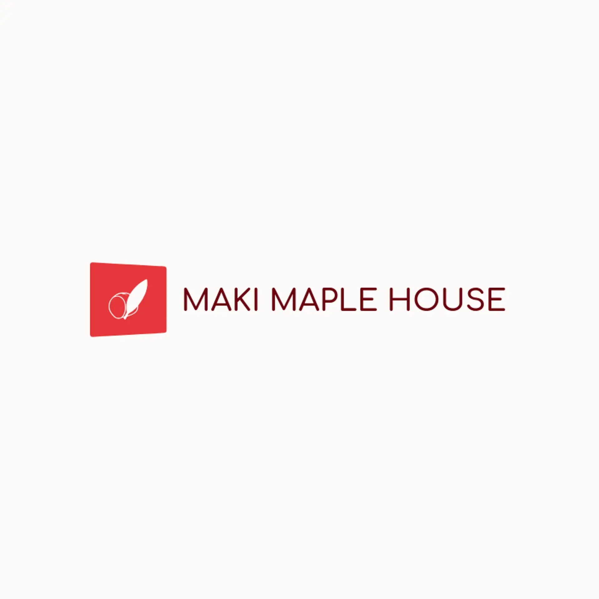 Maki Maple House logo for sushi