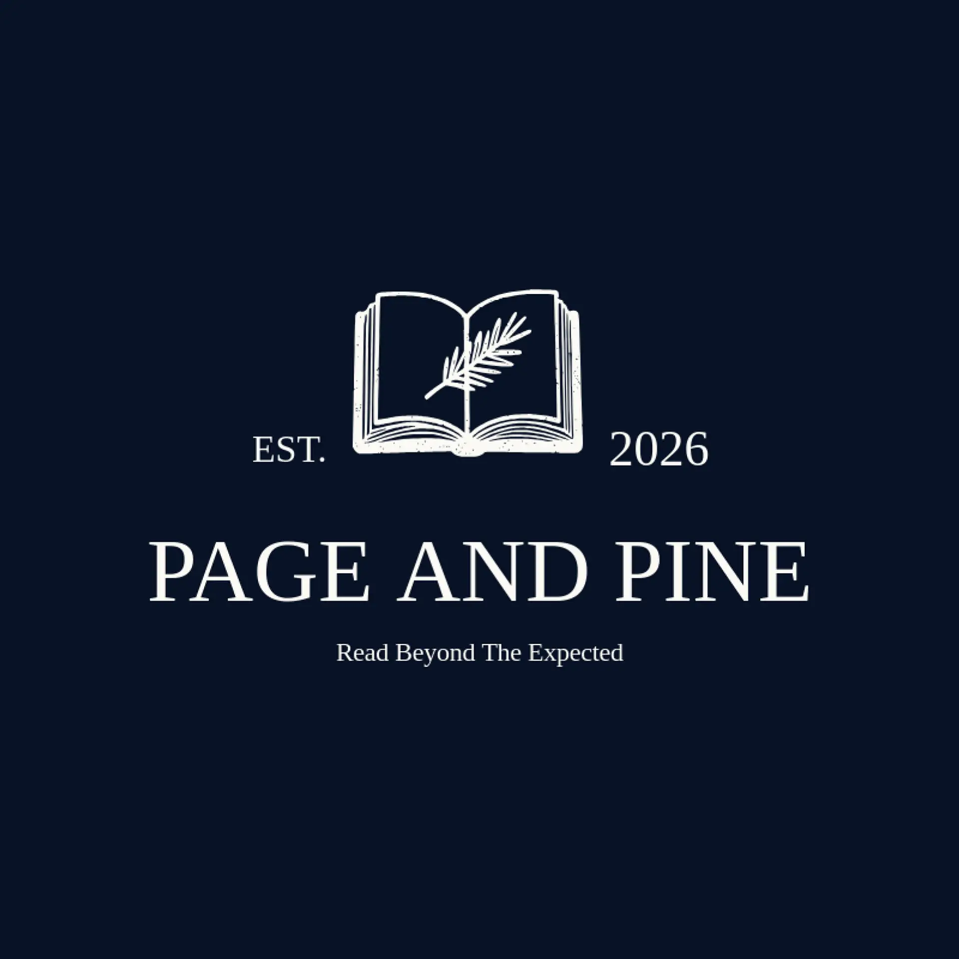 Page And Pine logo for book club