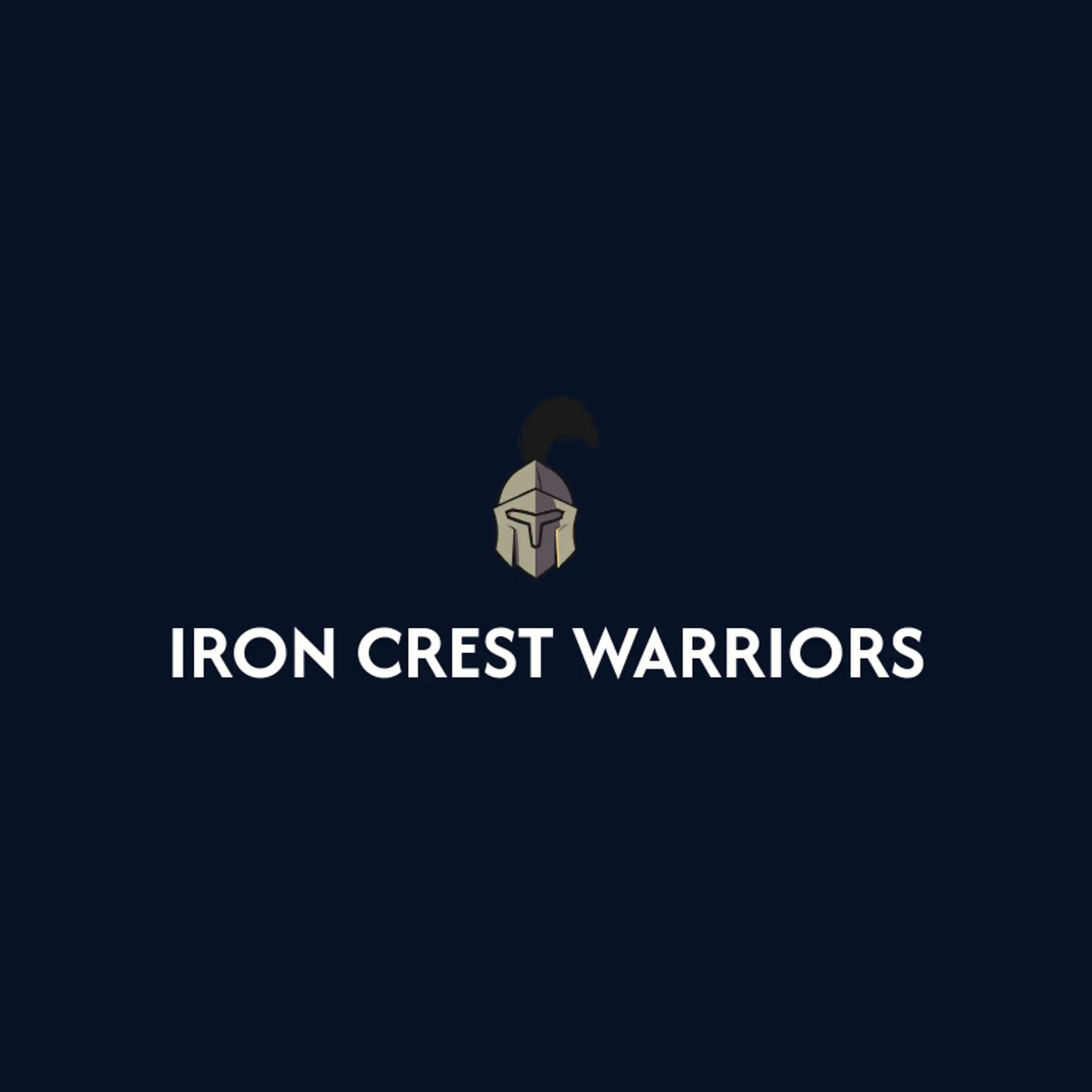 Iron Crest Warriors logo for warrior