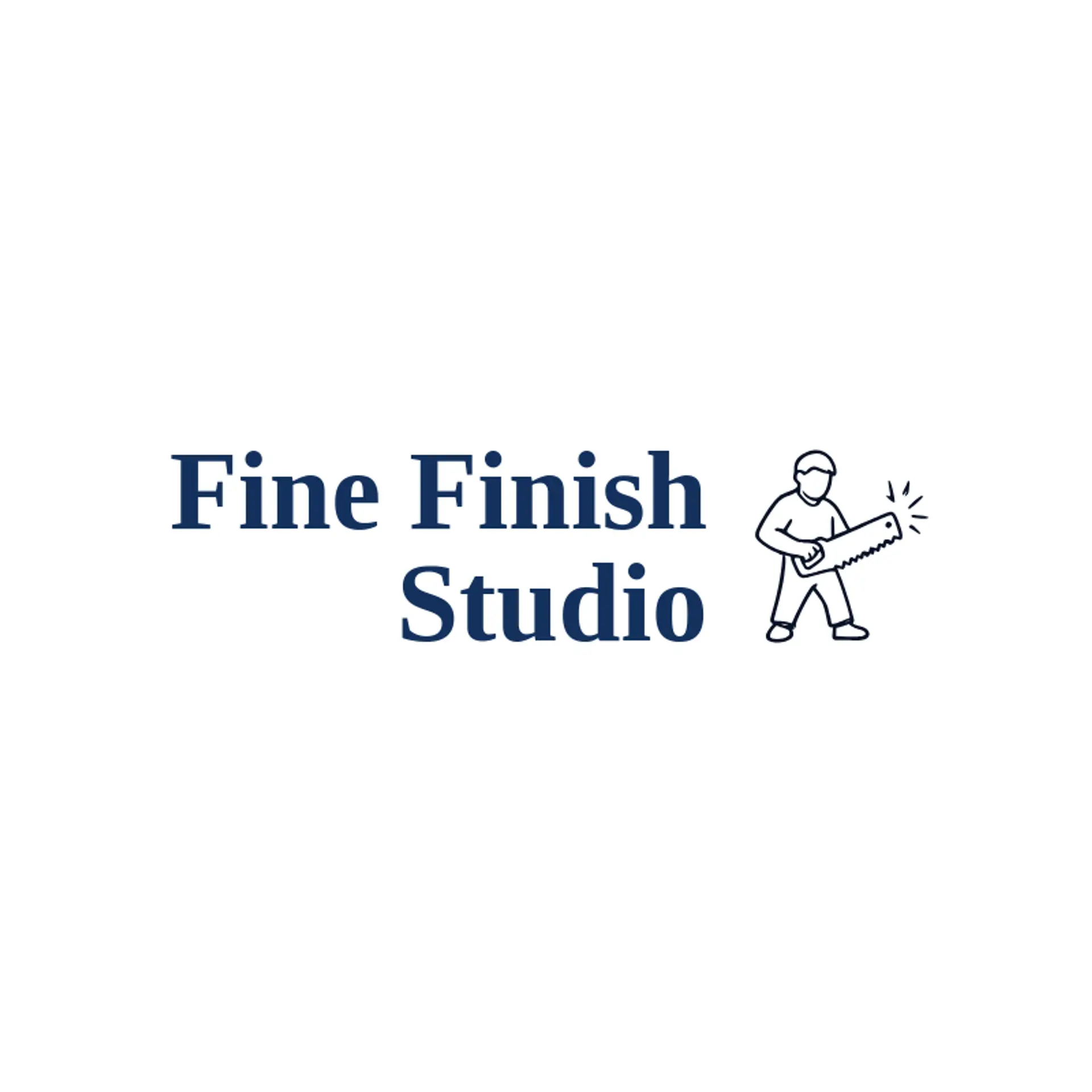 Fine Finish Studio logo for carpenter