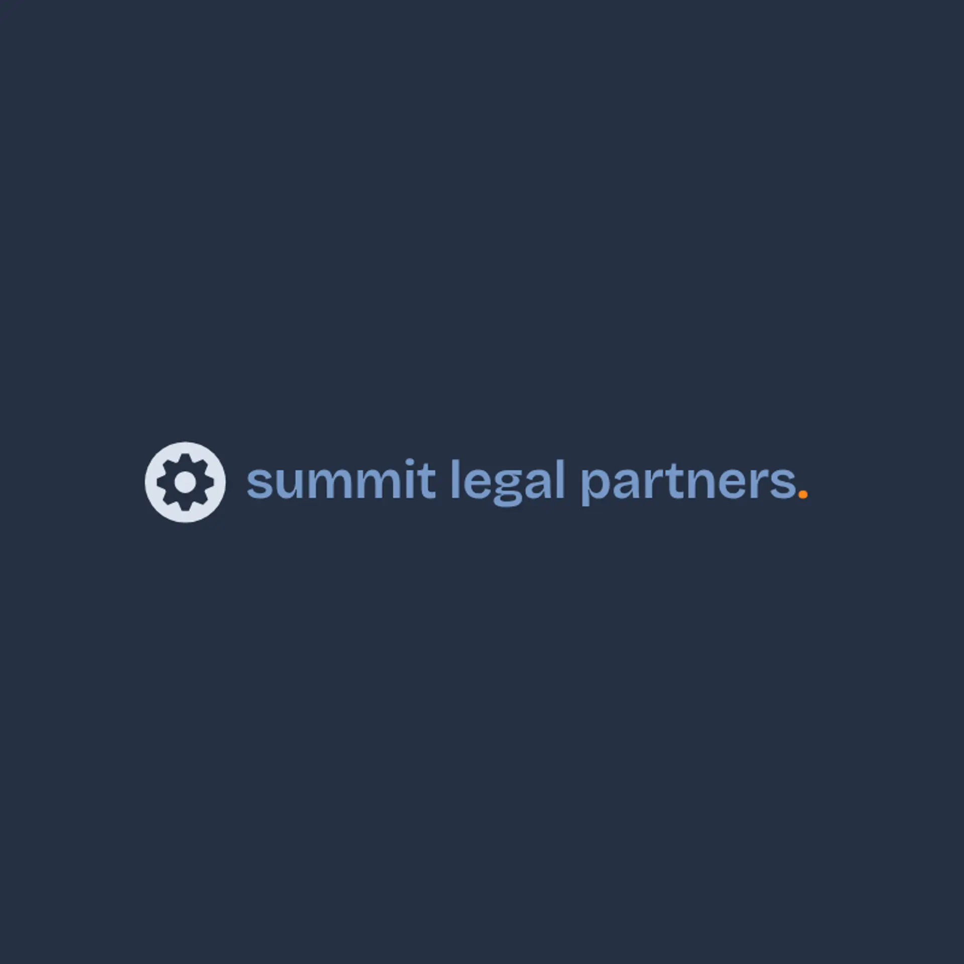 Summit Legal Partners logo for law office