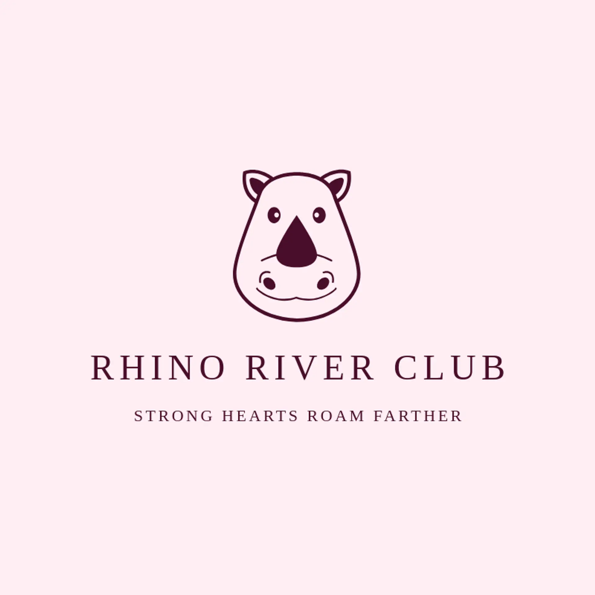 Rhino River Club logo for rhino