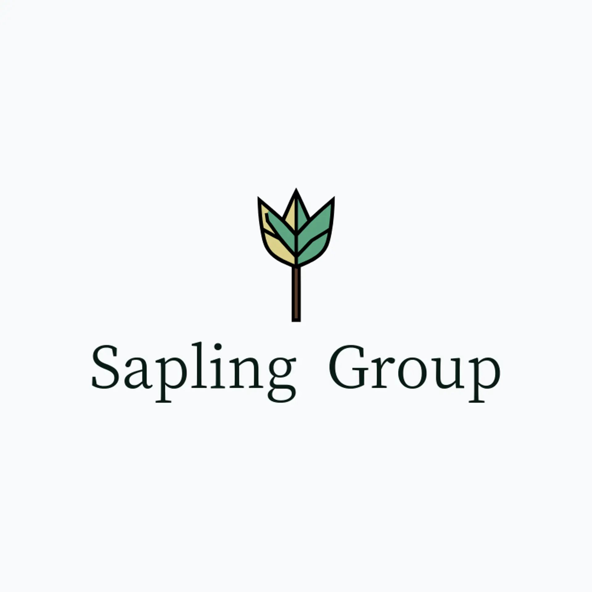 Sapling Group logo for tree