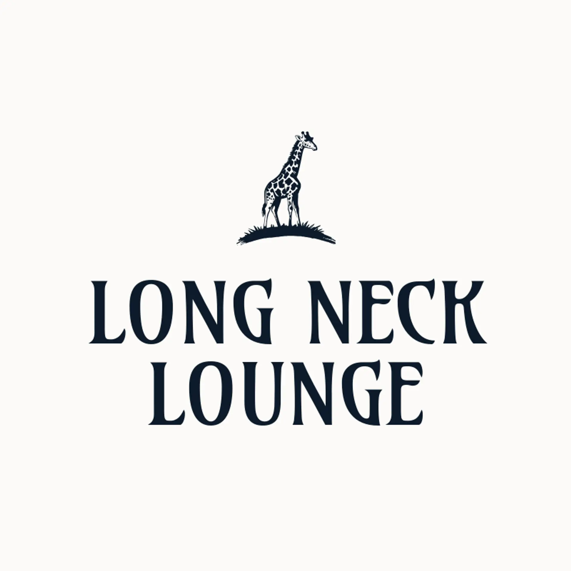Long Neck Lounge logo for giraffe