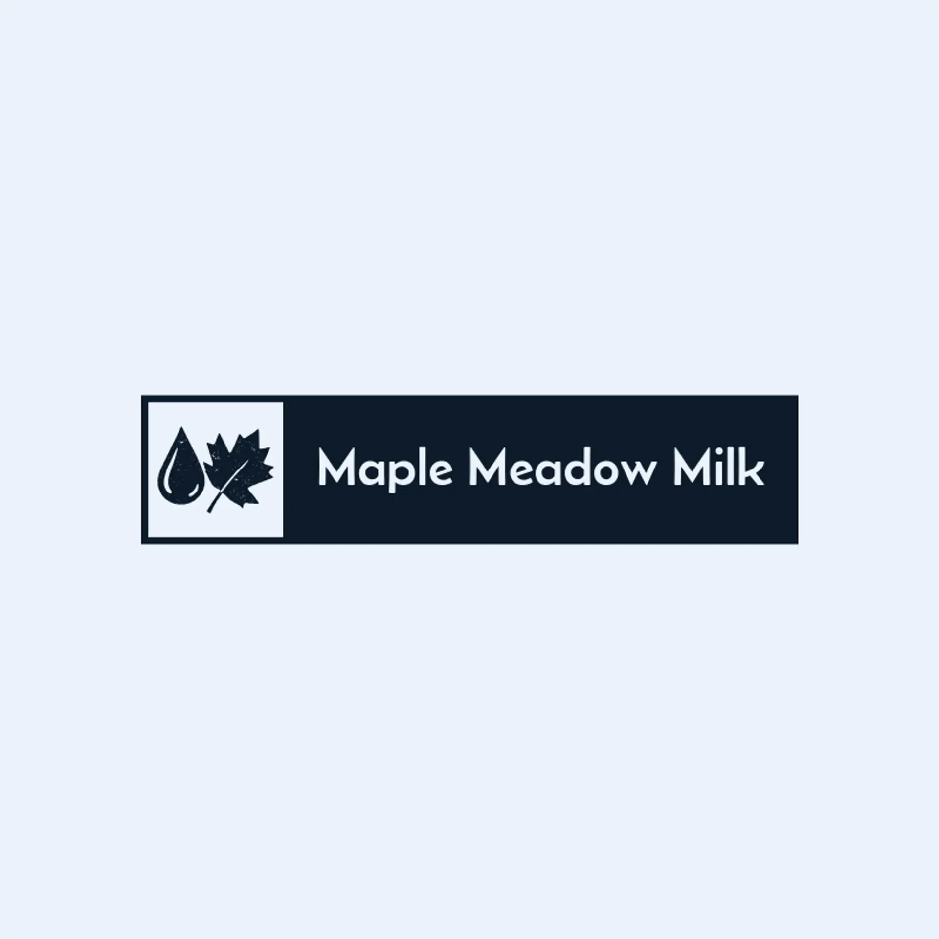 Maple Meadow Milk logo for dairy