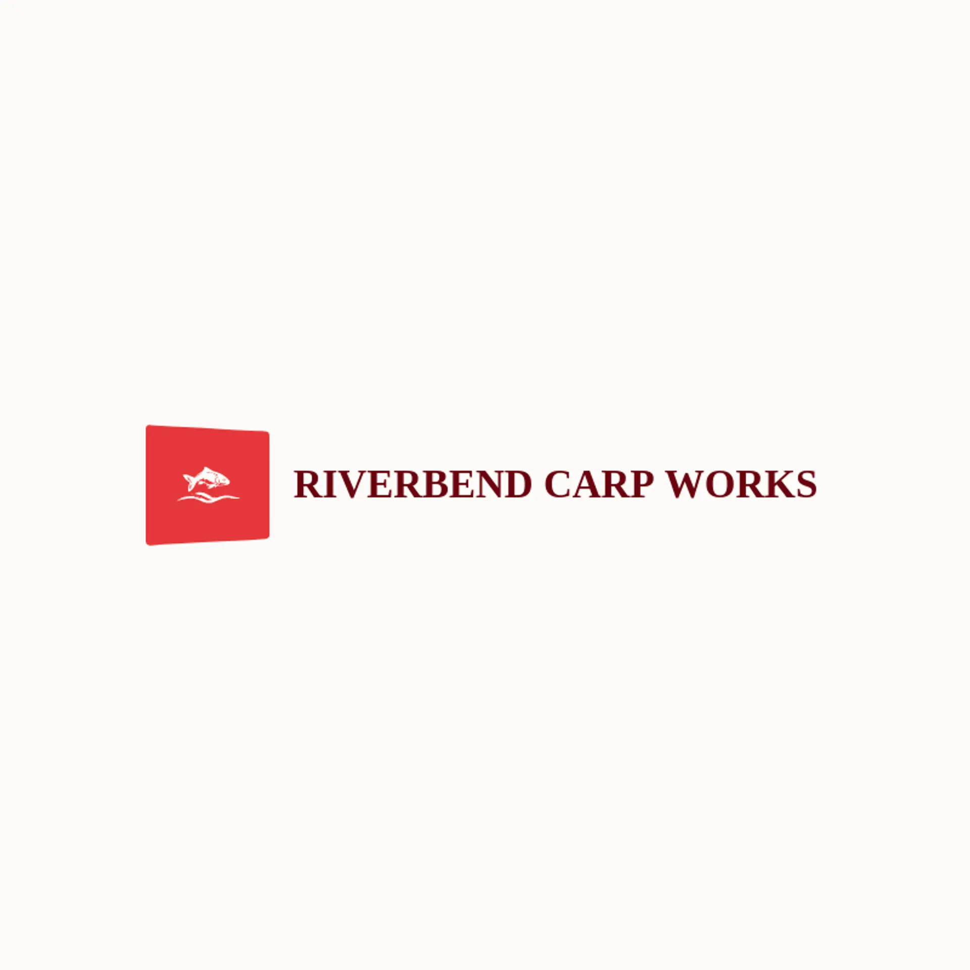 Riverbend Carp Works logo for carp