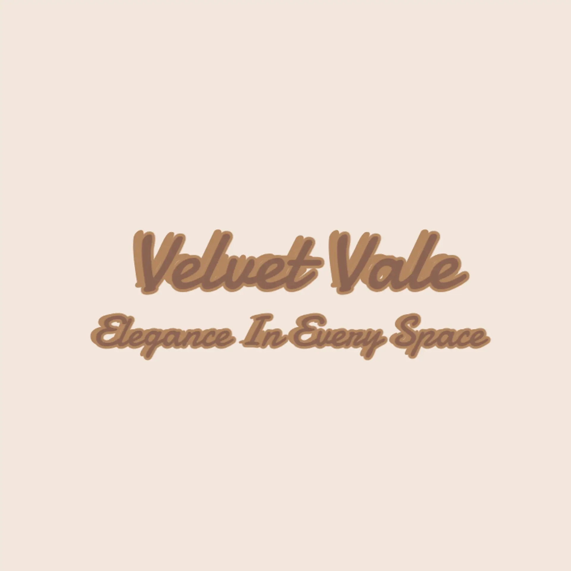 Velvet Vale logo for classy real estate