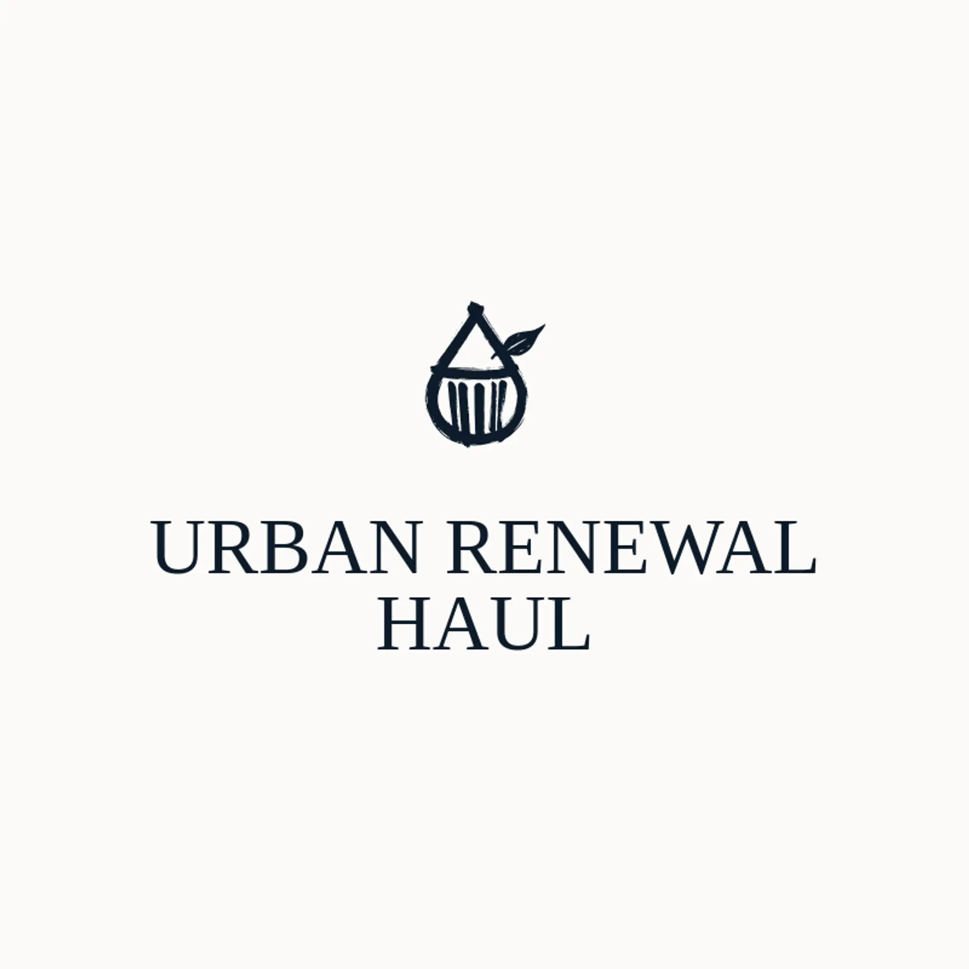 Urban Renewal Haul logo for trash