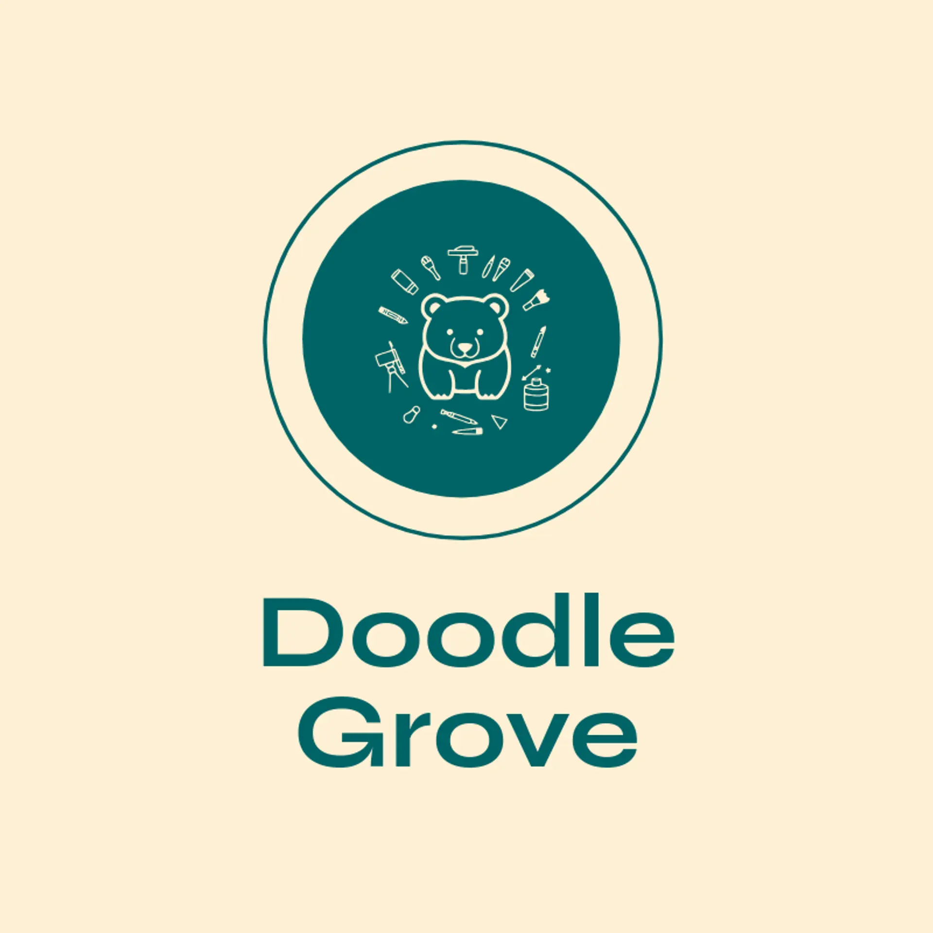 Doodle Grove logo for crayon