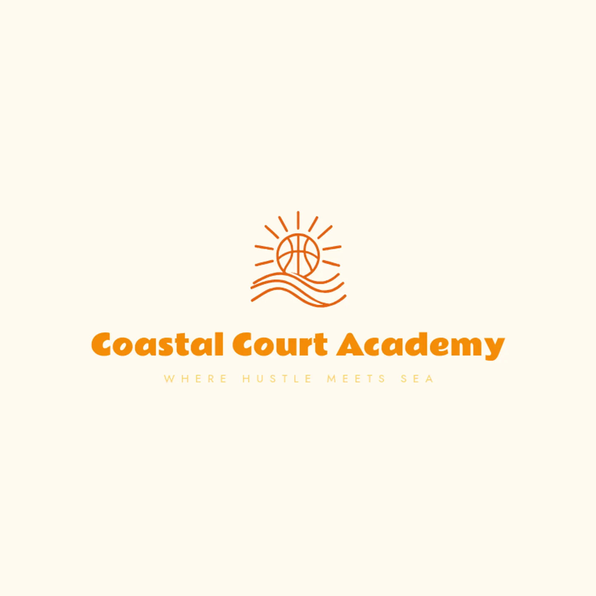 Coastal Court Academy logo for basketball