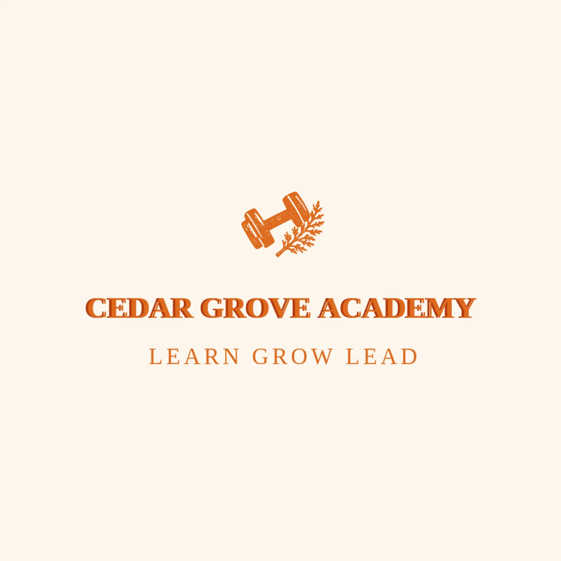 Cedar Grove Academy logo for training