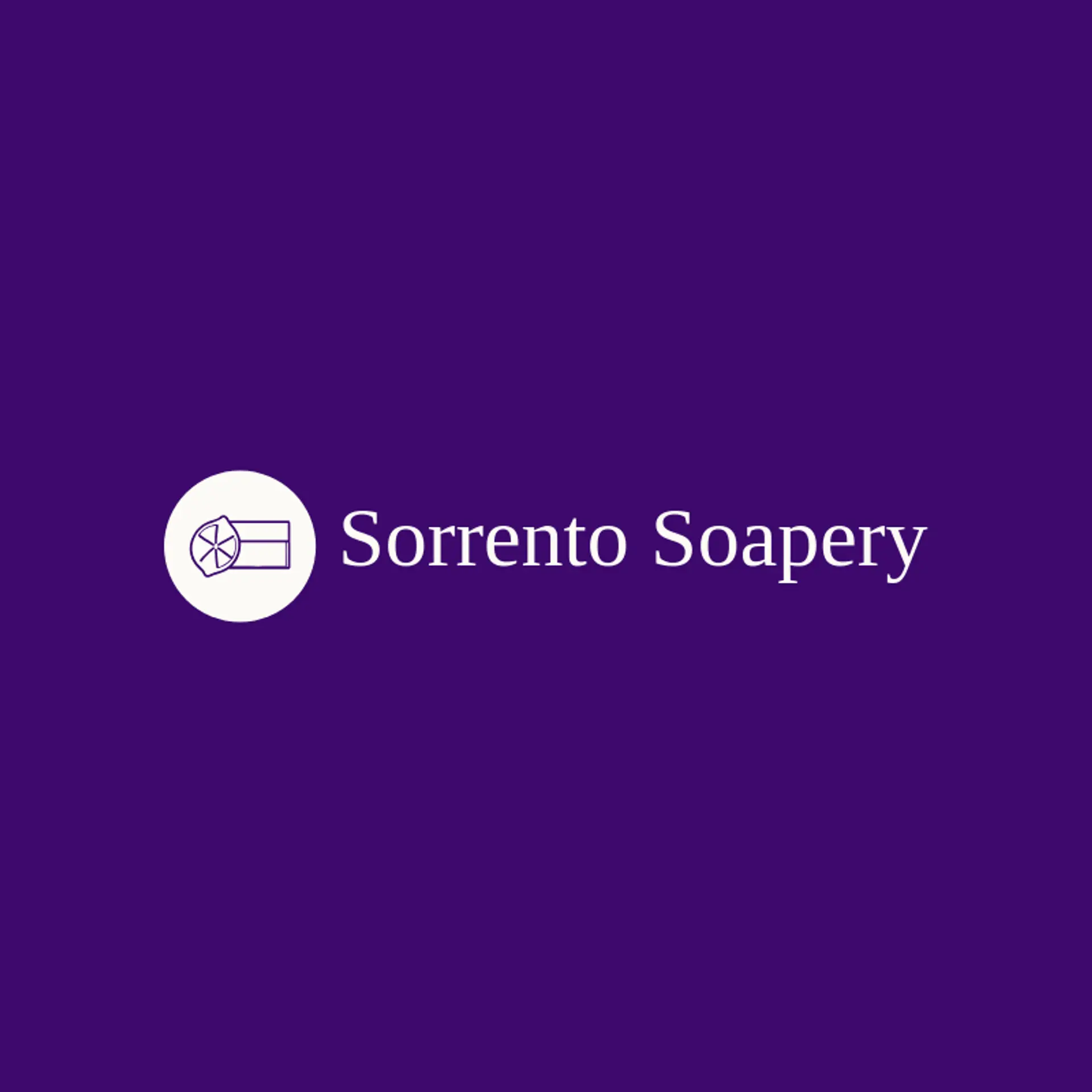 Sorrento Soapery logo for italian