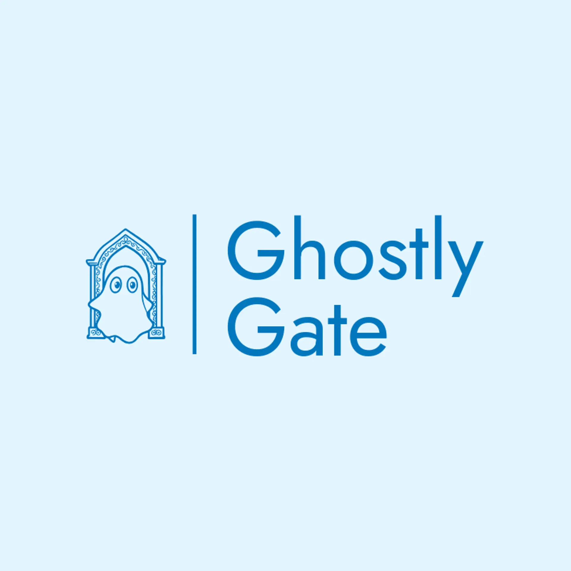 Ghostly Gate logo for ghost