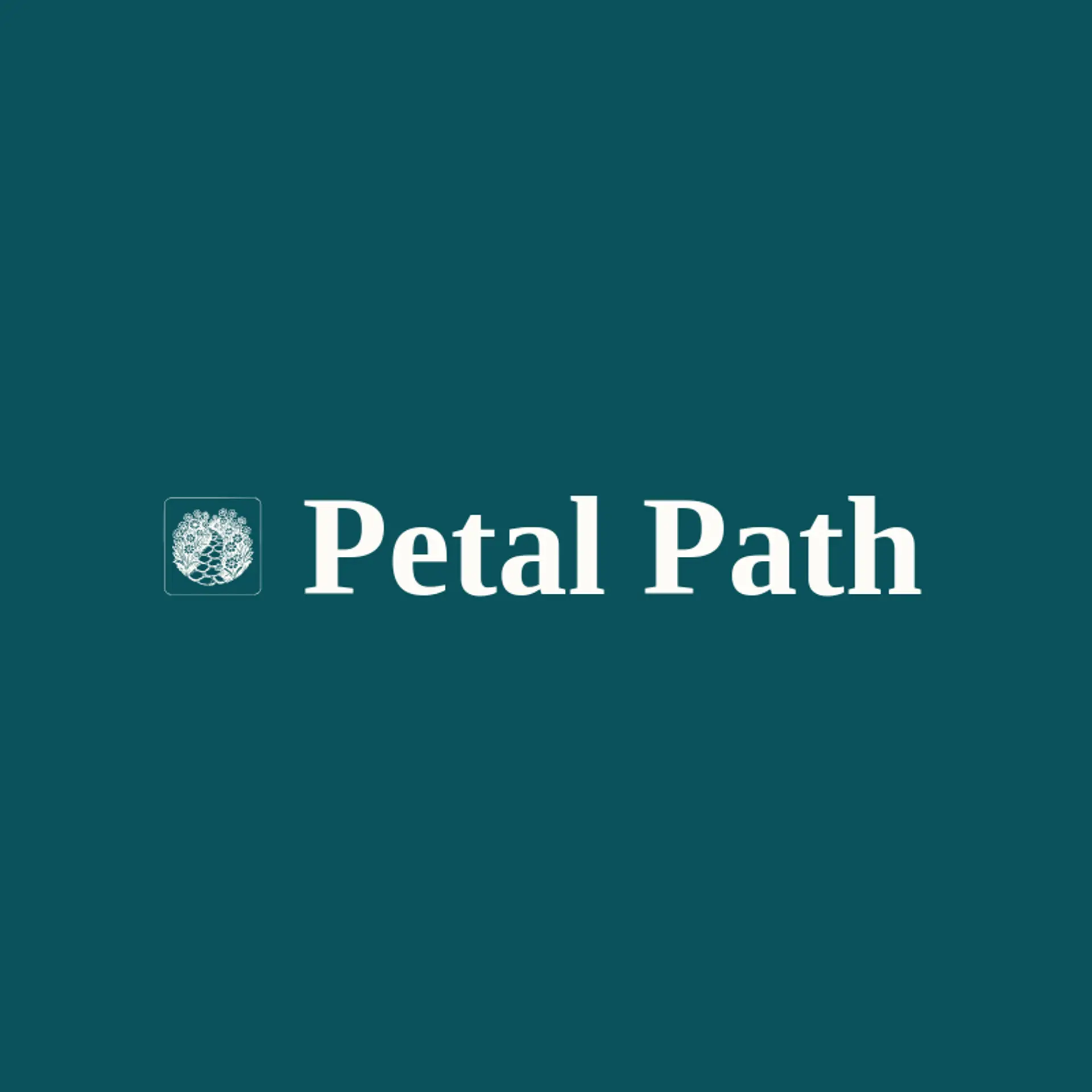 Petal Path logo for landscape