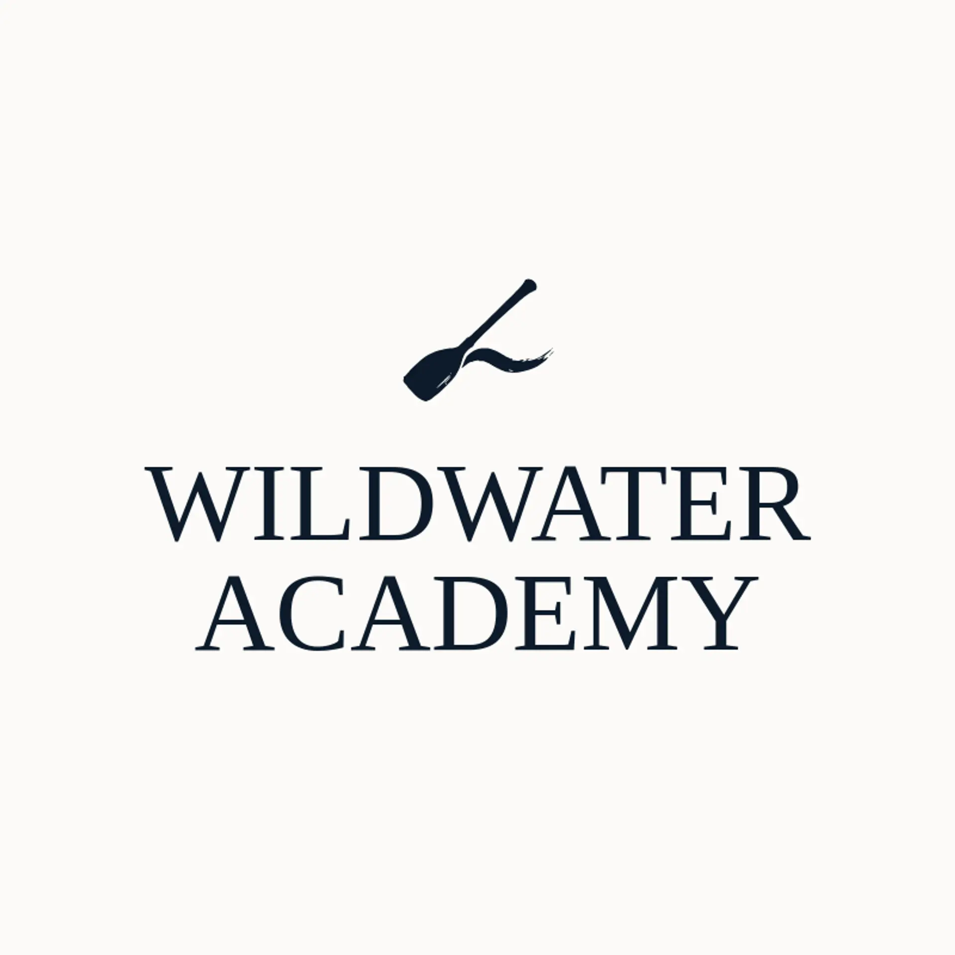Wildwater Academy logo for river