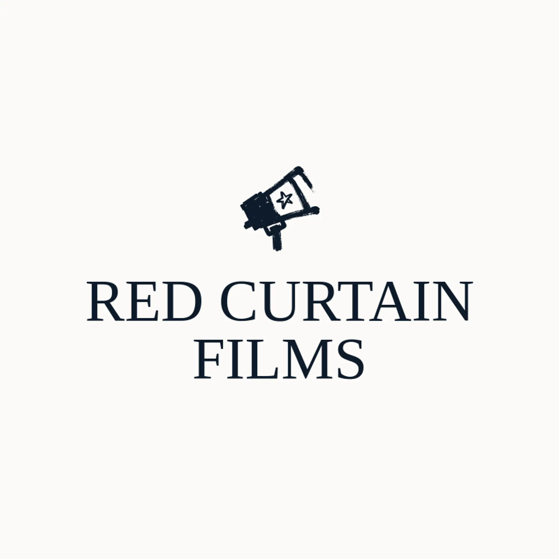 Red Curtain Films logo for film