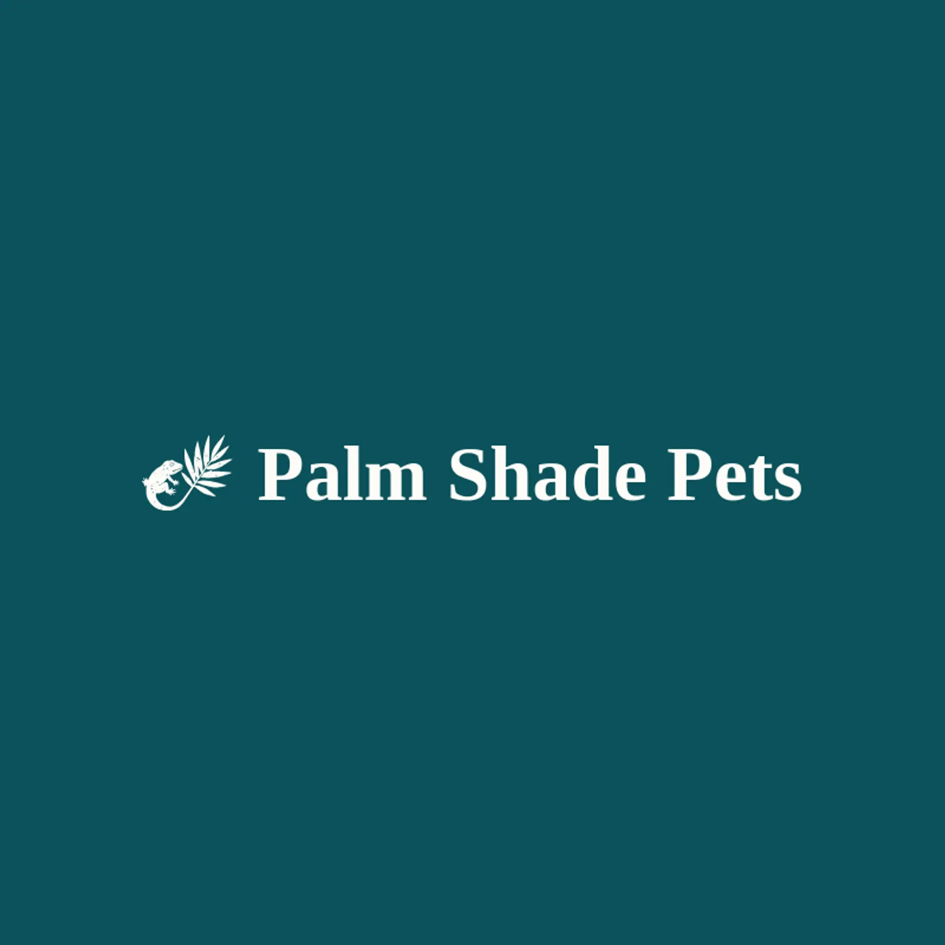 Palm Shade Pets logo for lizard