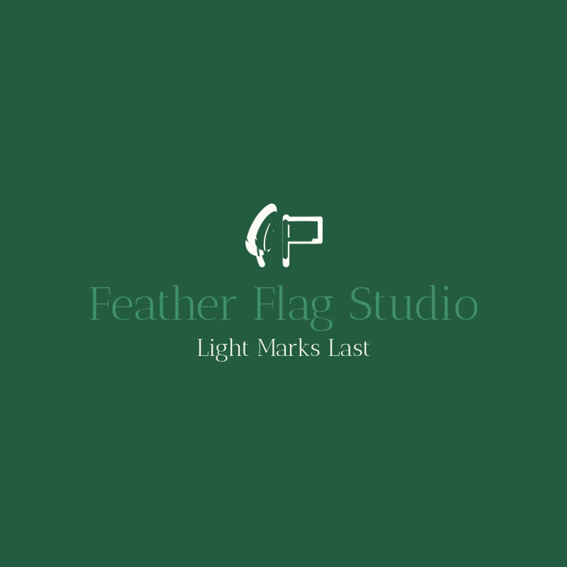 Feather Flag Studio logo for flag