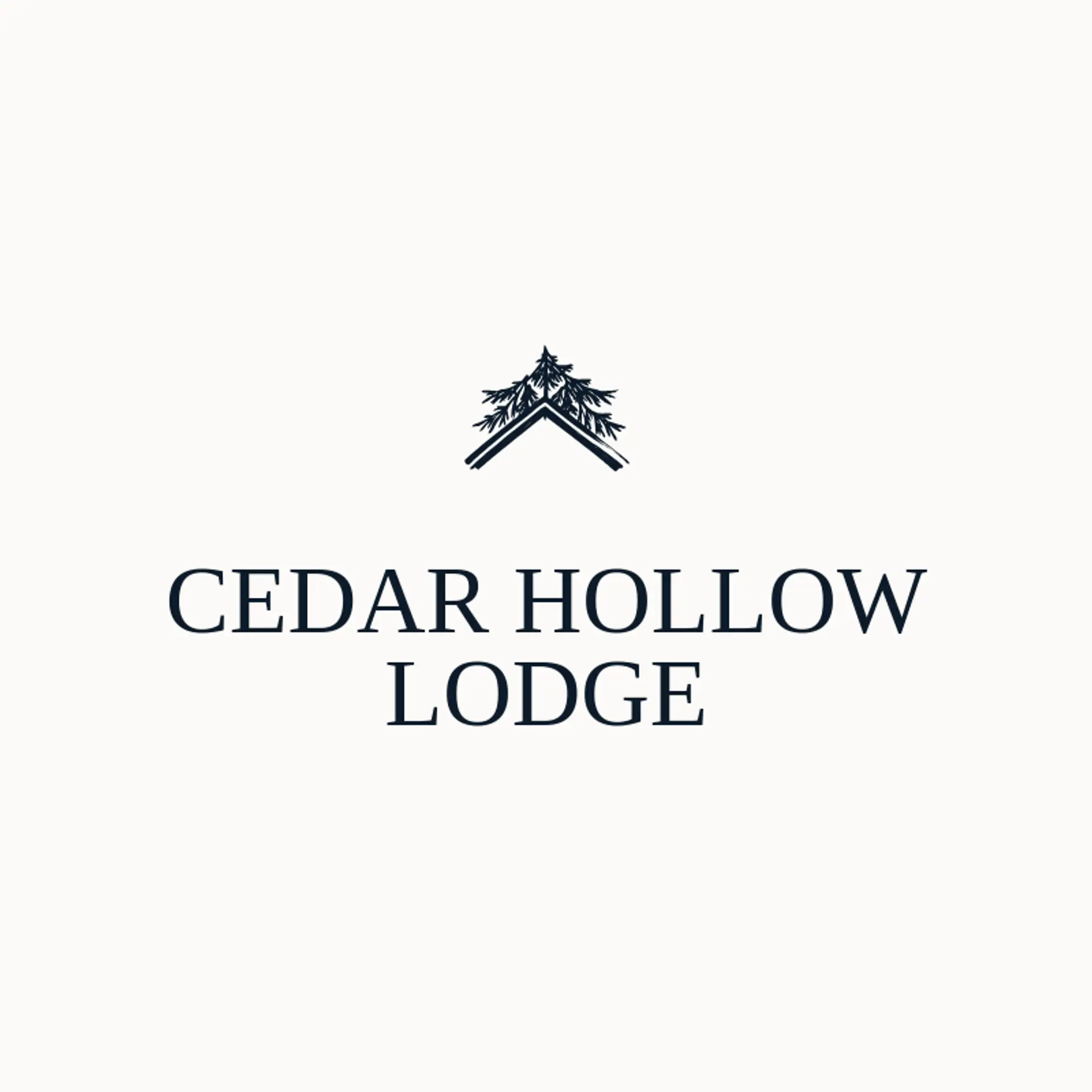 Cedar Hollow Lodge logo for lodge