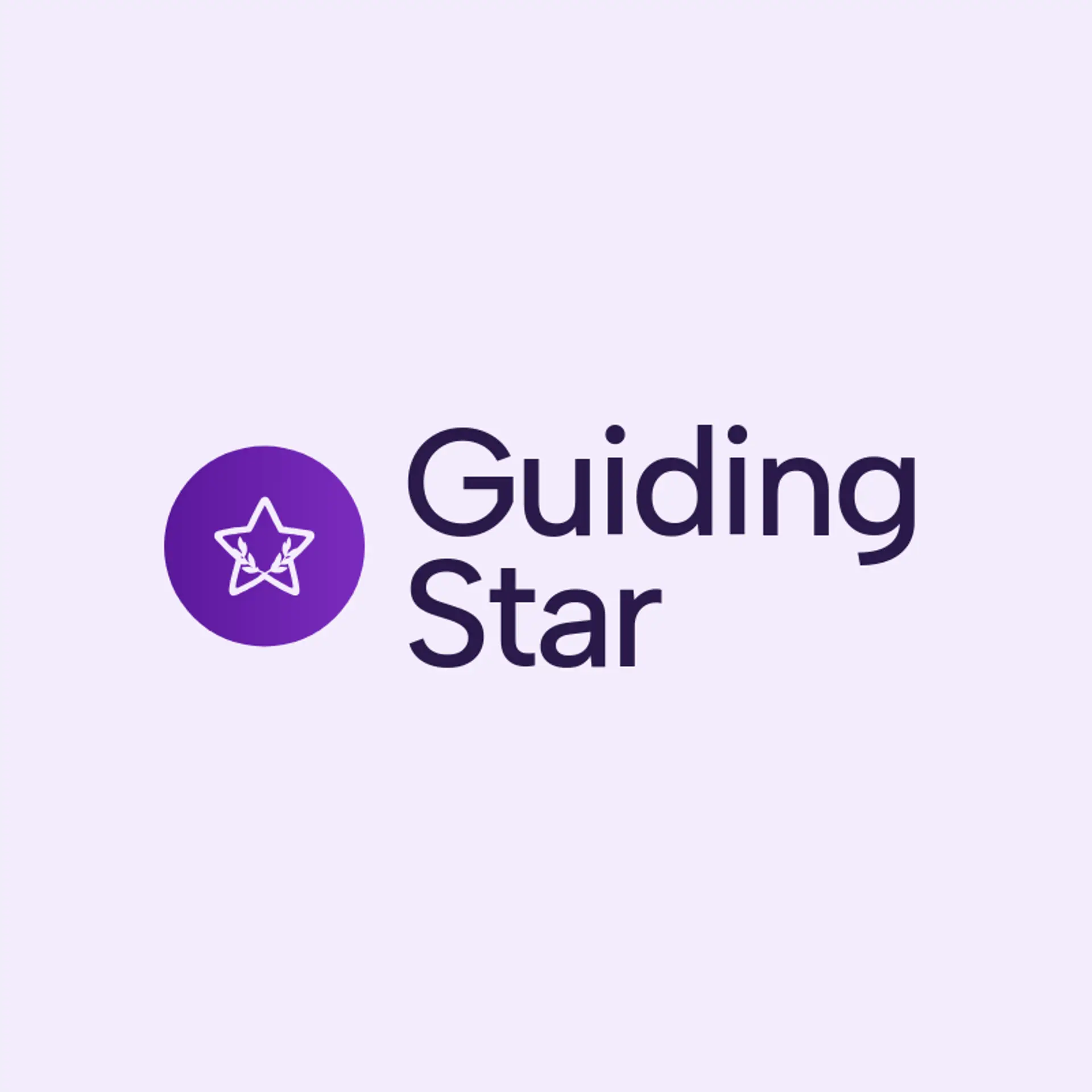 Guiding Star logo for family crest