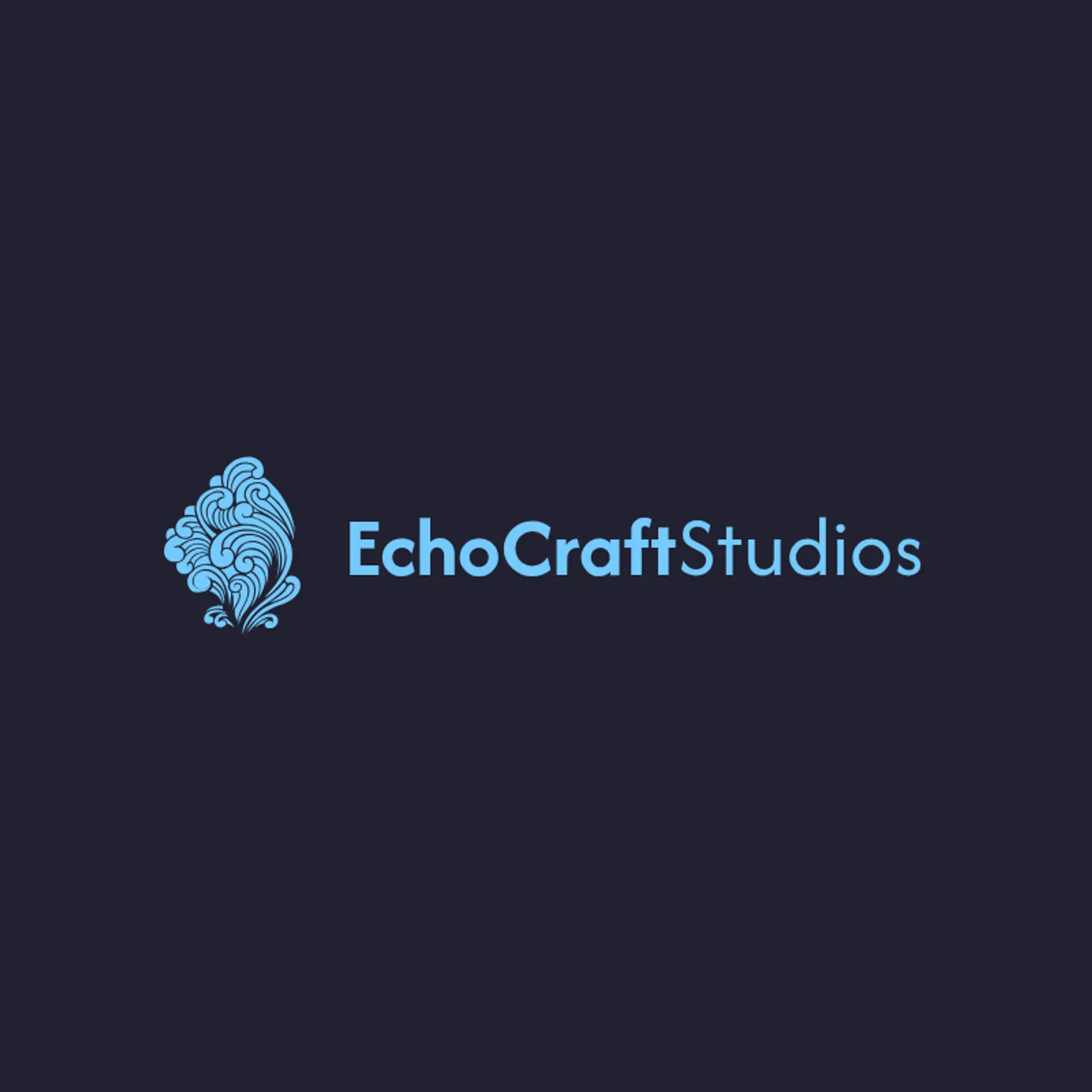 EchoCraft Studios logo for music producer
