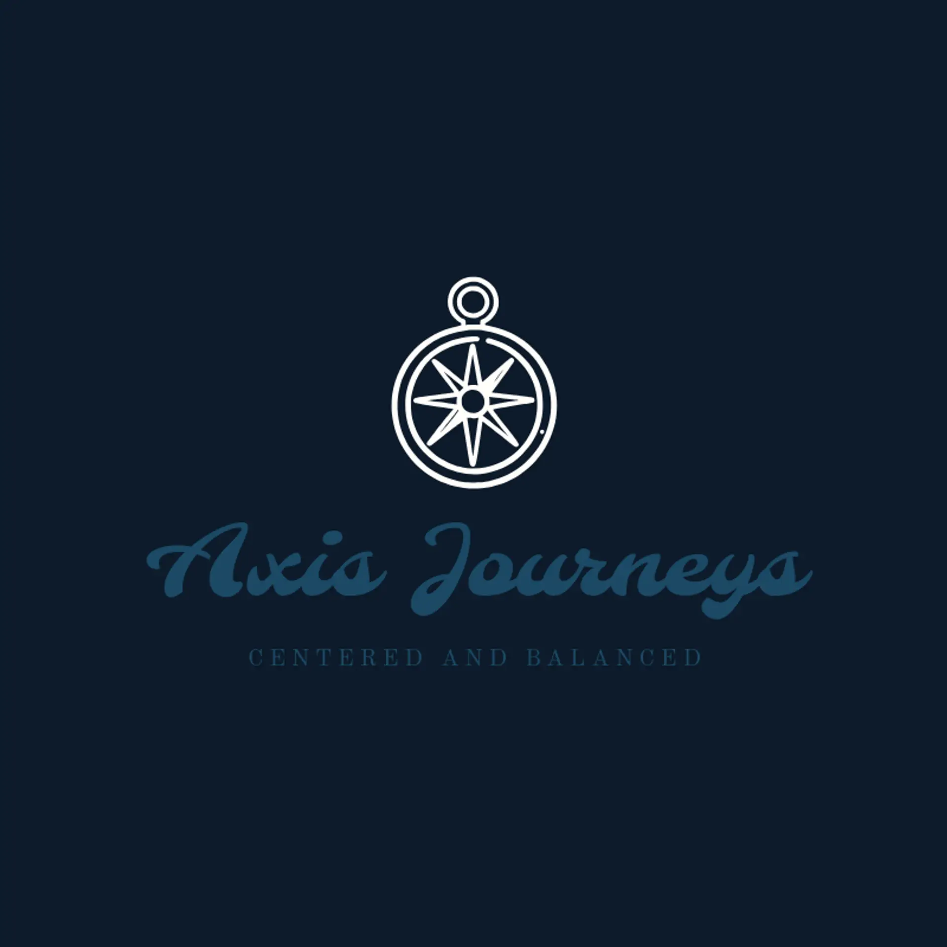 Axis Journeys logo for compass
