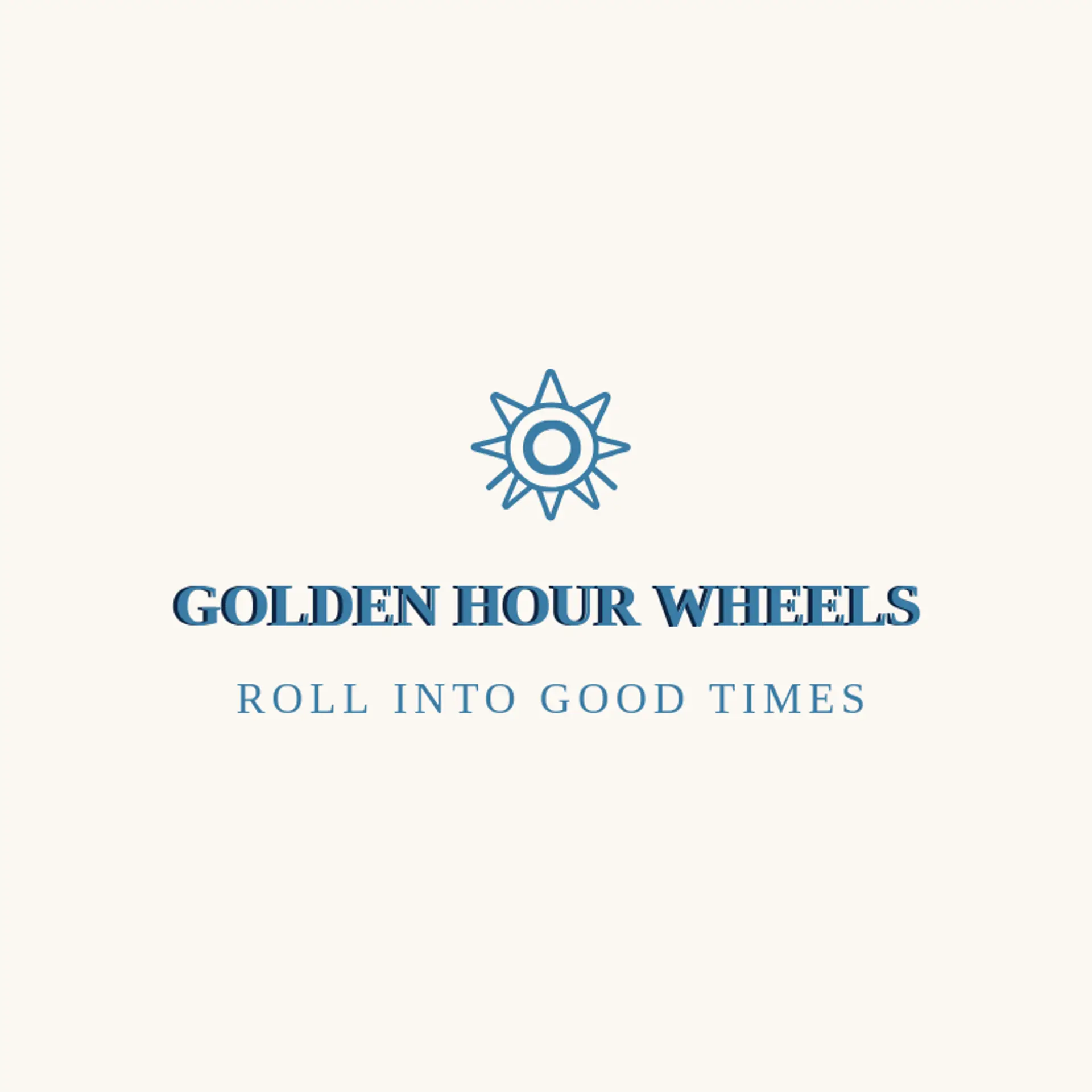 Golden Hour Wheels logo for skate
