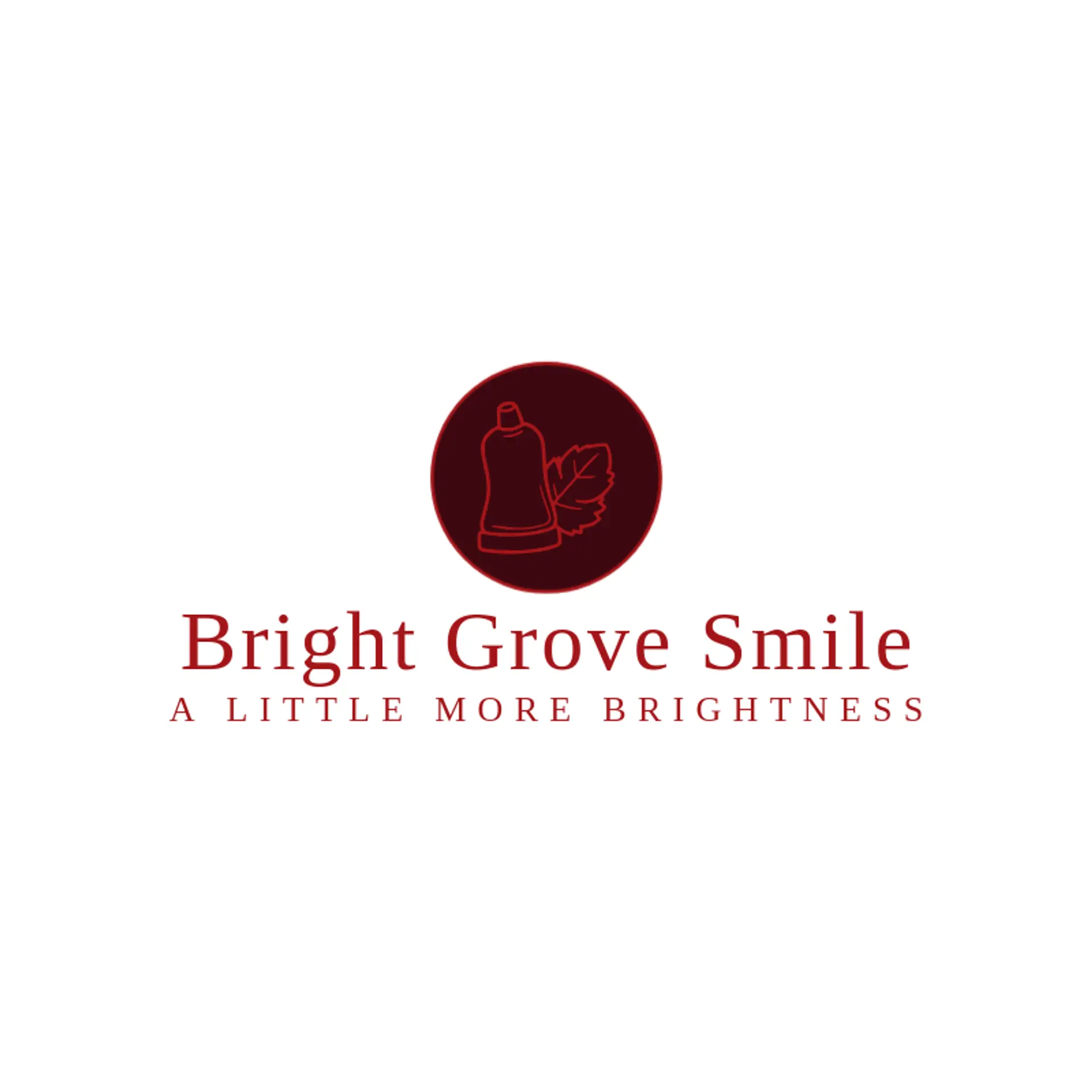 Bright Grove Smile logo for toothpaste