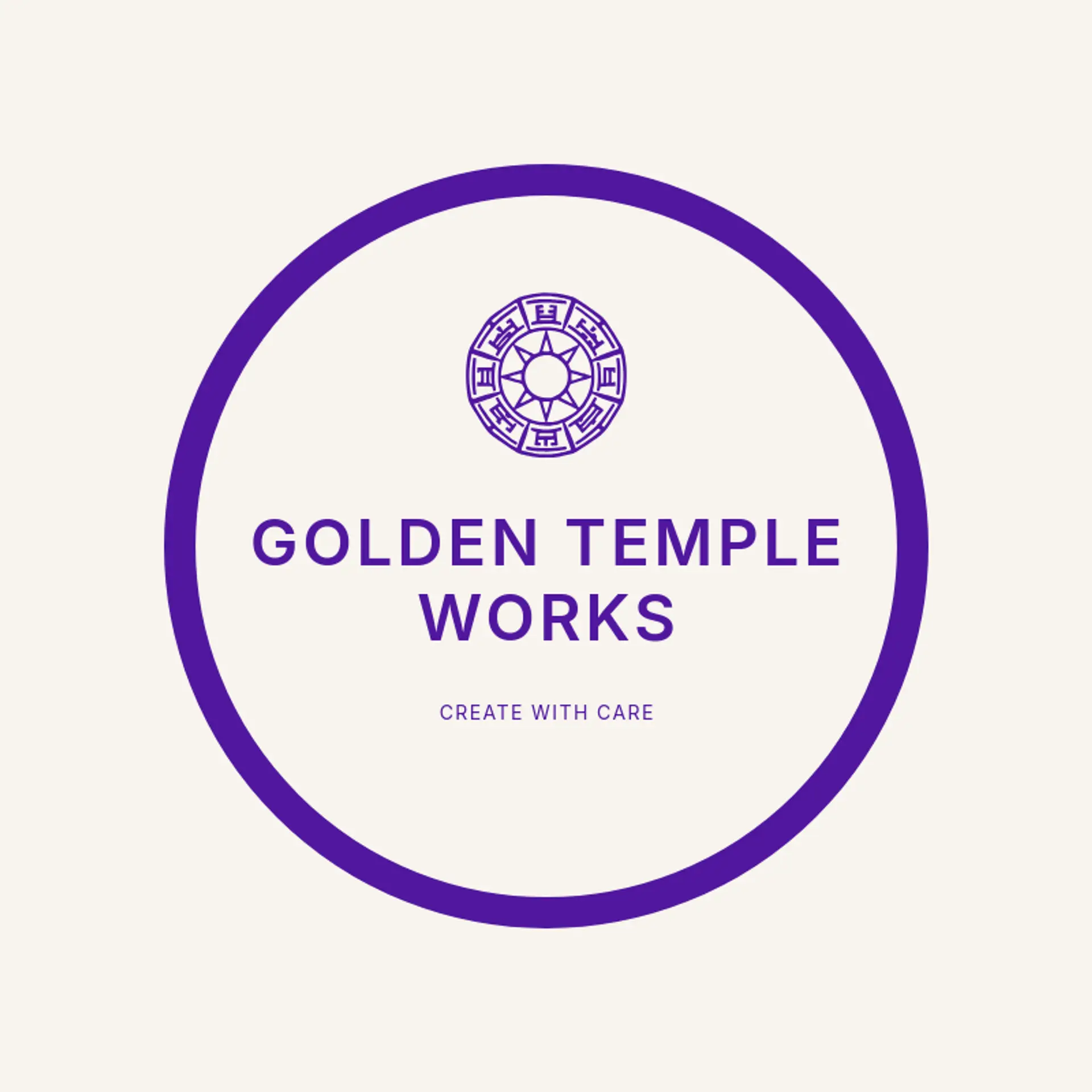 Golden Temple Works logo for aztec