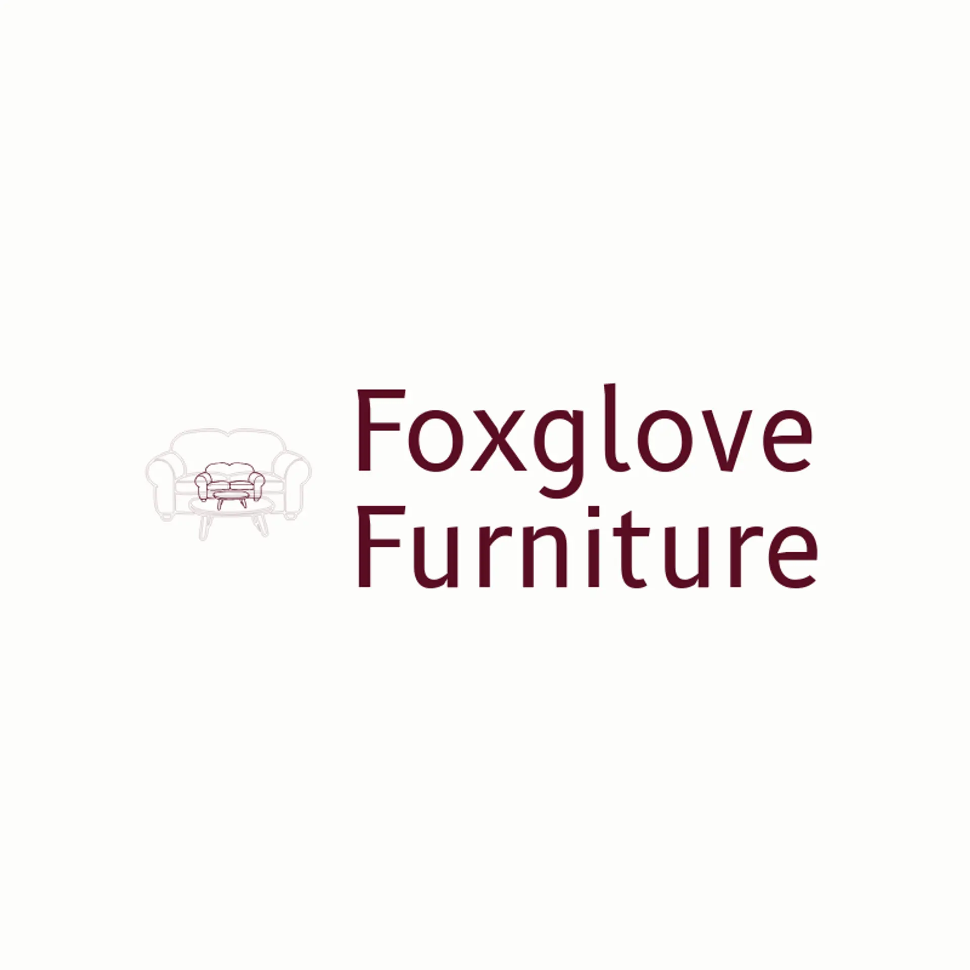 Foxglove Furniture logo for furniture