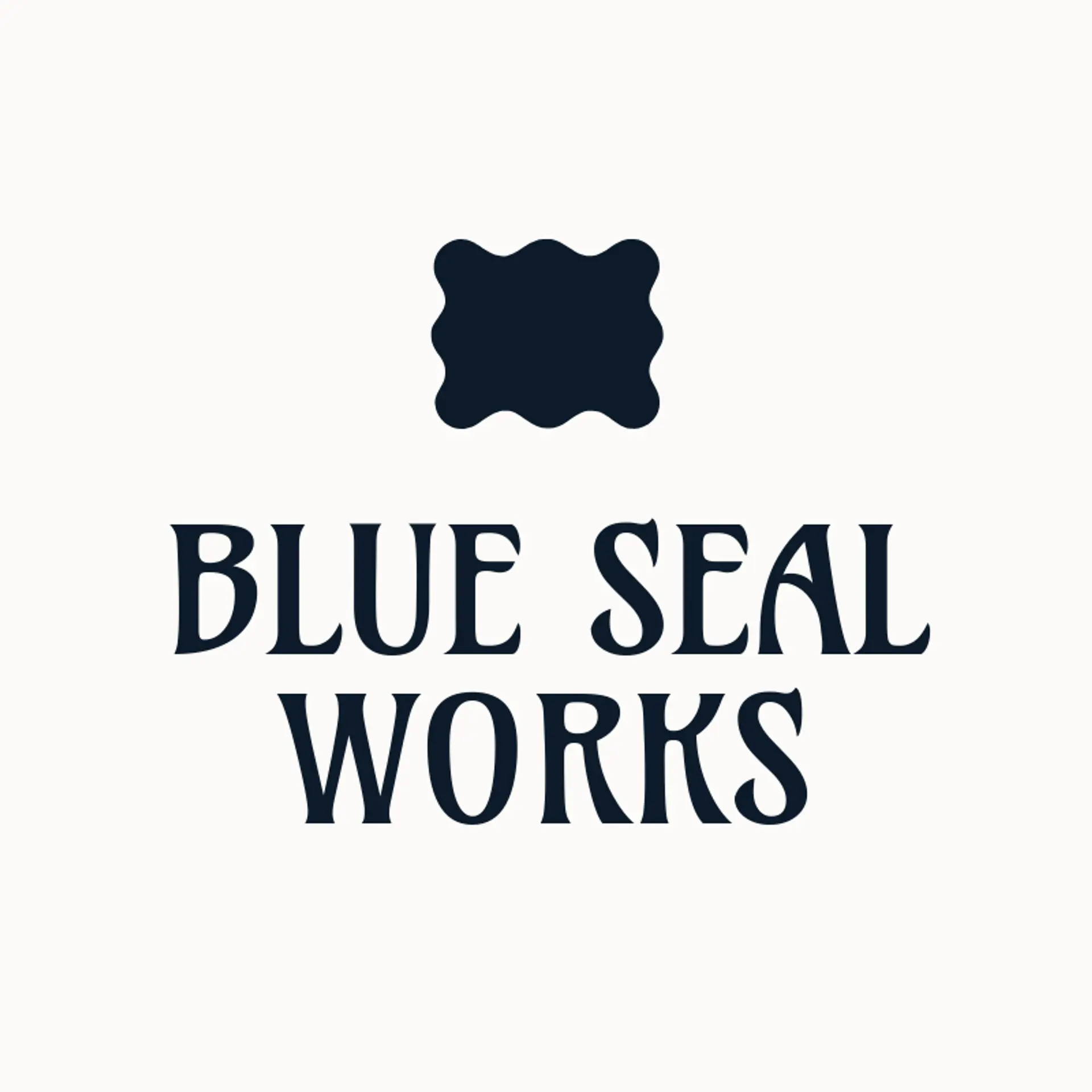 Blue Seal Works logo for stamp