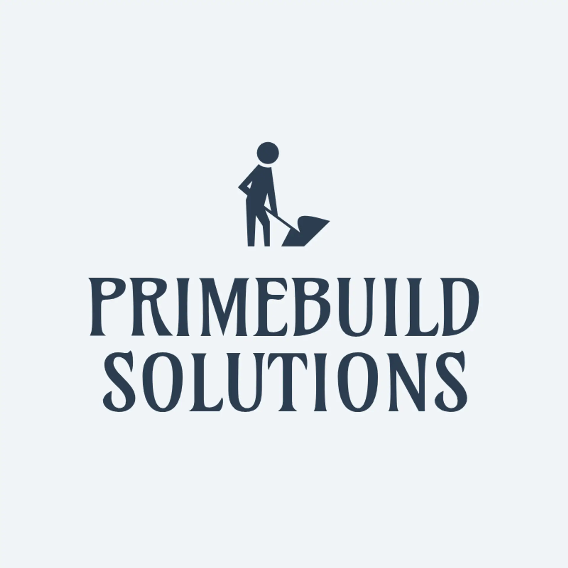 PrimeBuild Solutions logo for commercial construction