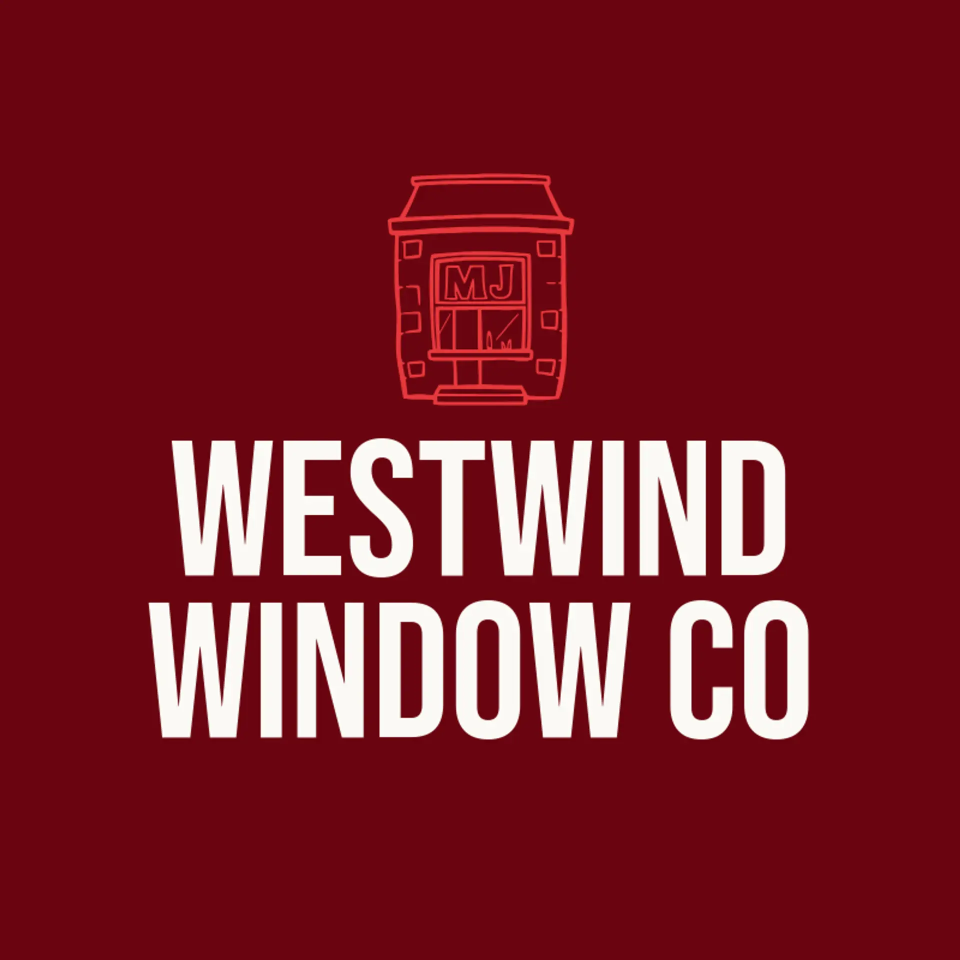 Westwind Window Co logo for window