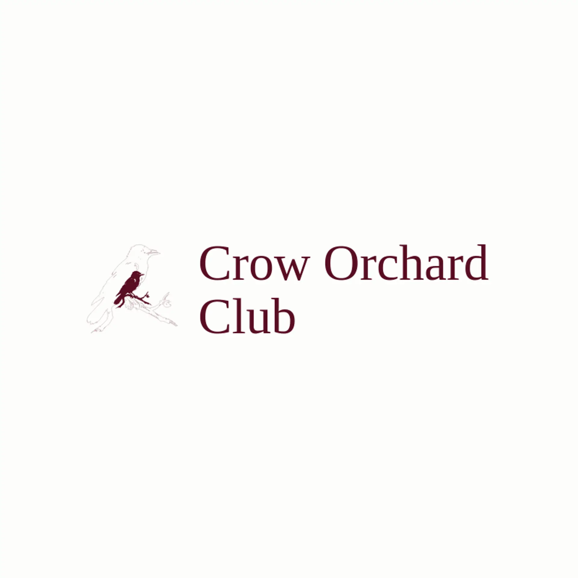 Crow Orchard Club logo for crow