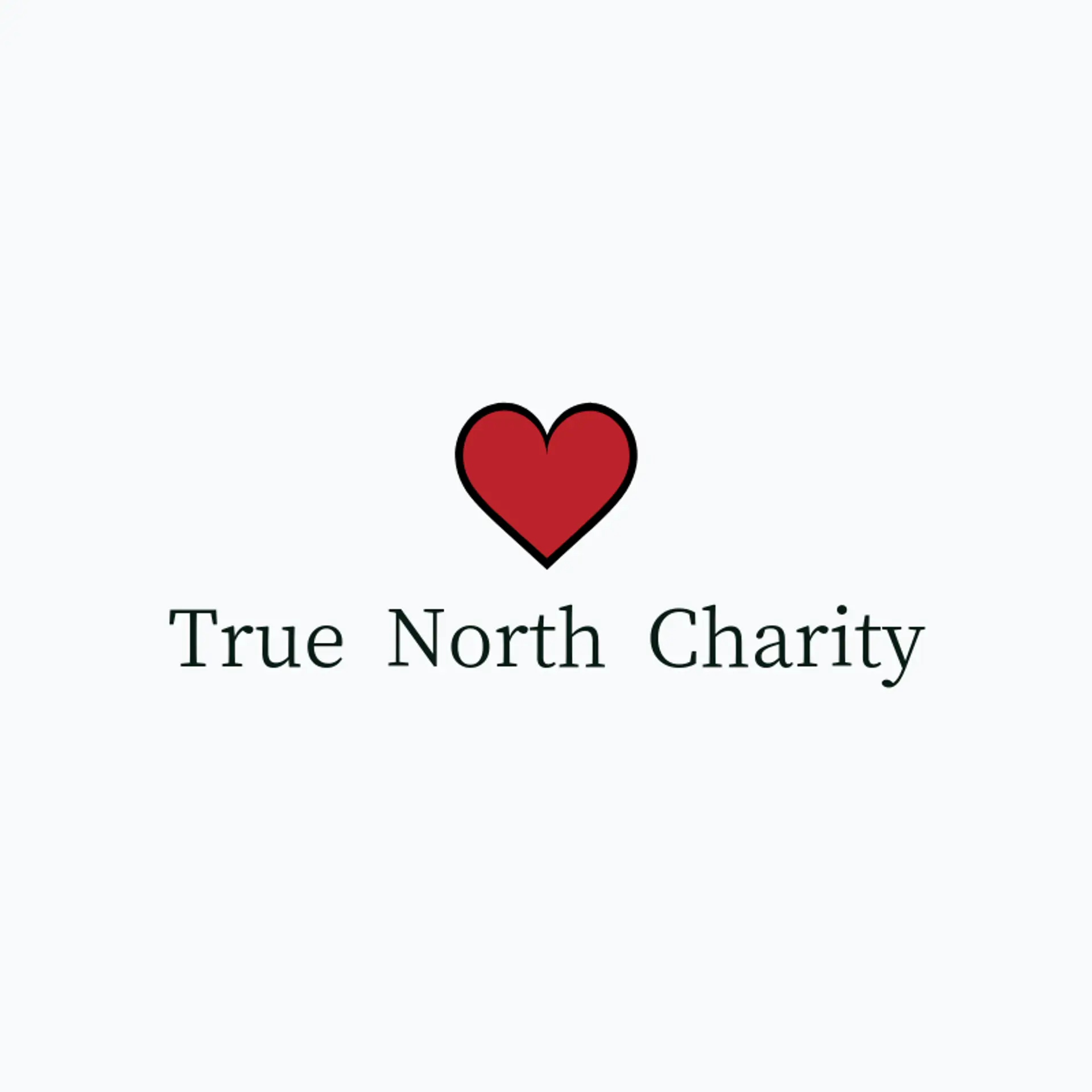 True North Charity logo for heart