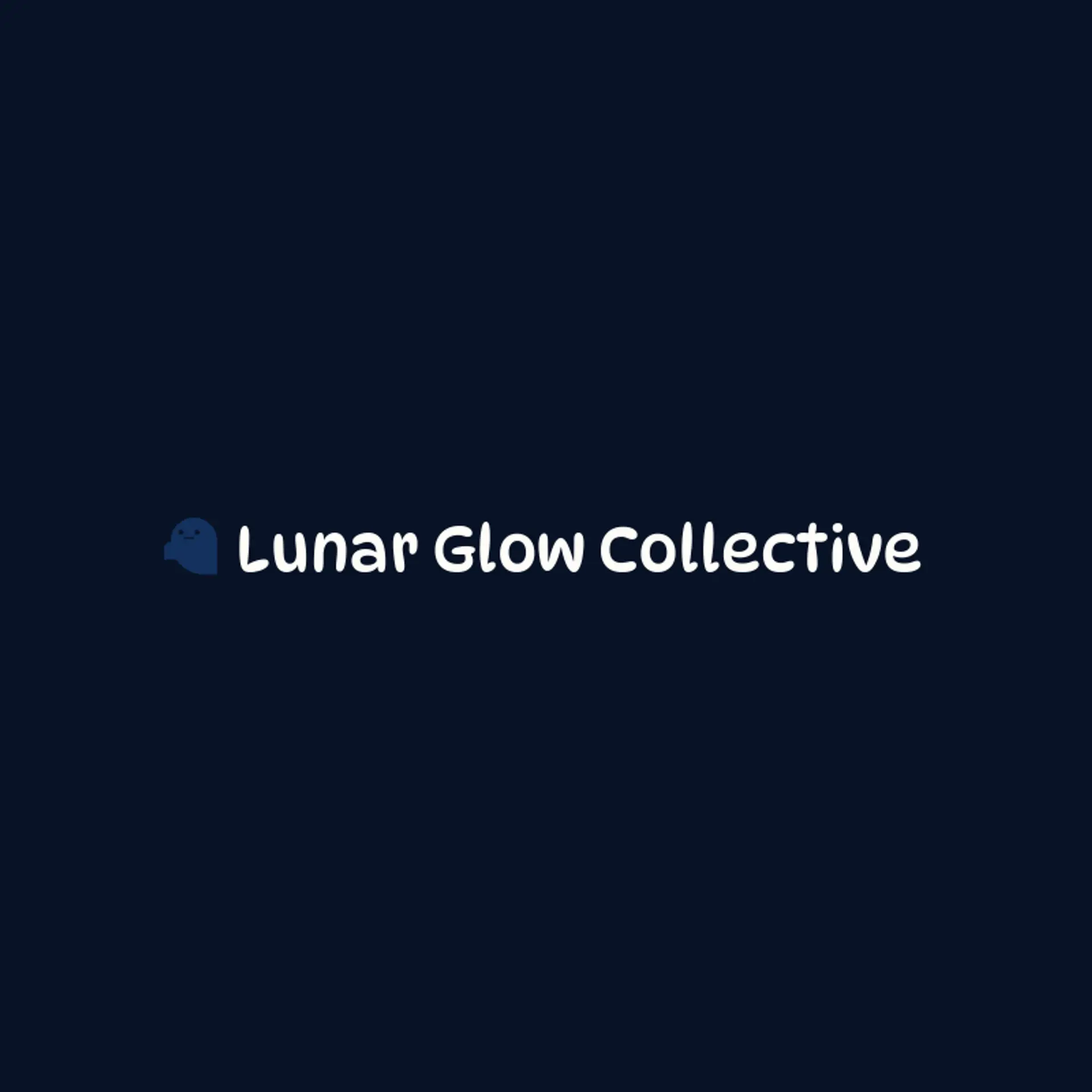 Lunar Glow Collective logo for spirit