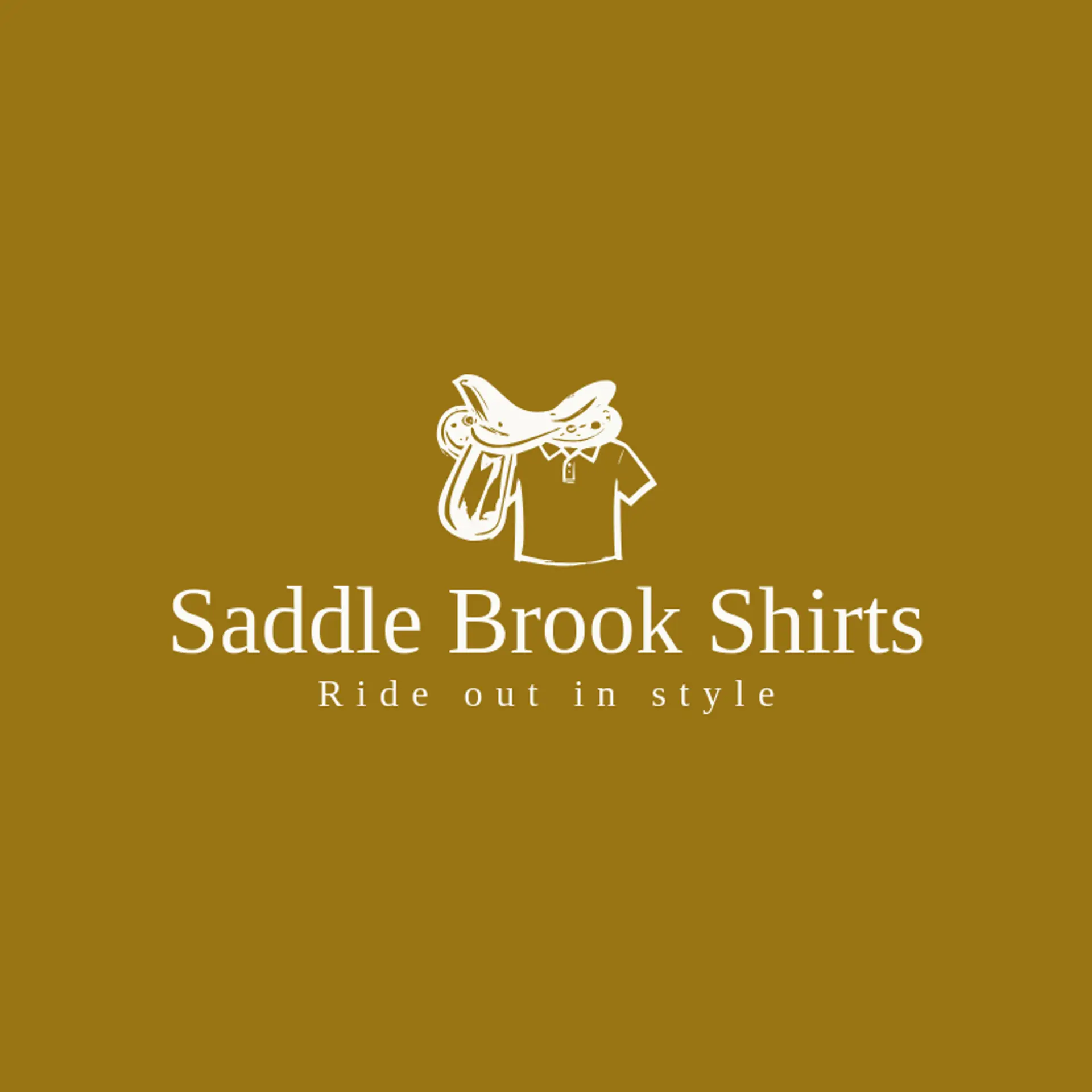 Saddle Brook Shirts logo for polo shirt