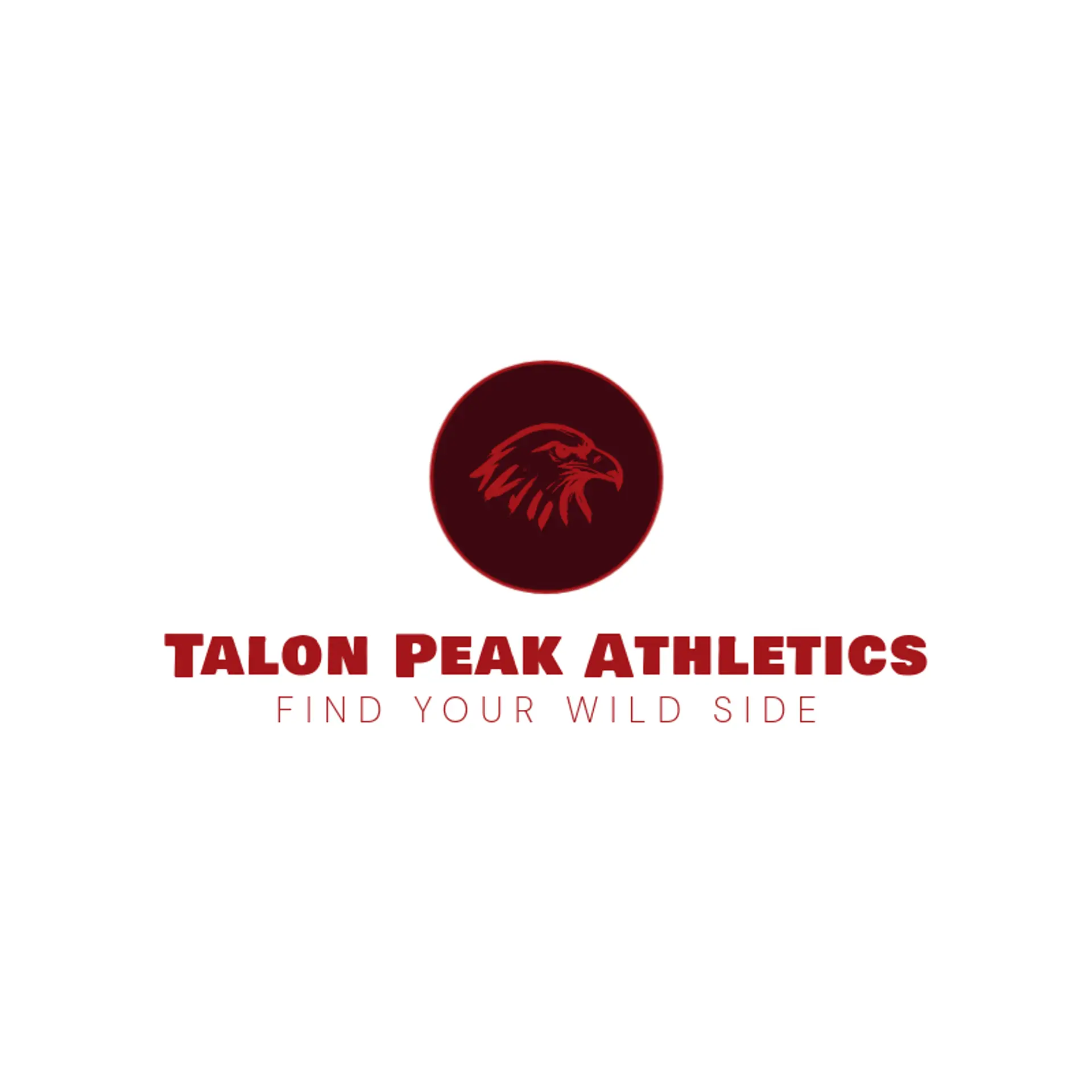 Talon Peak Athletics logo for raptor