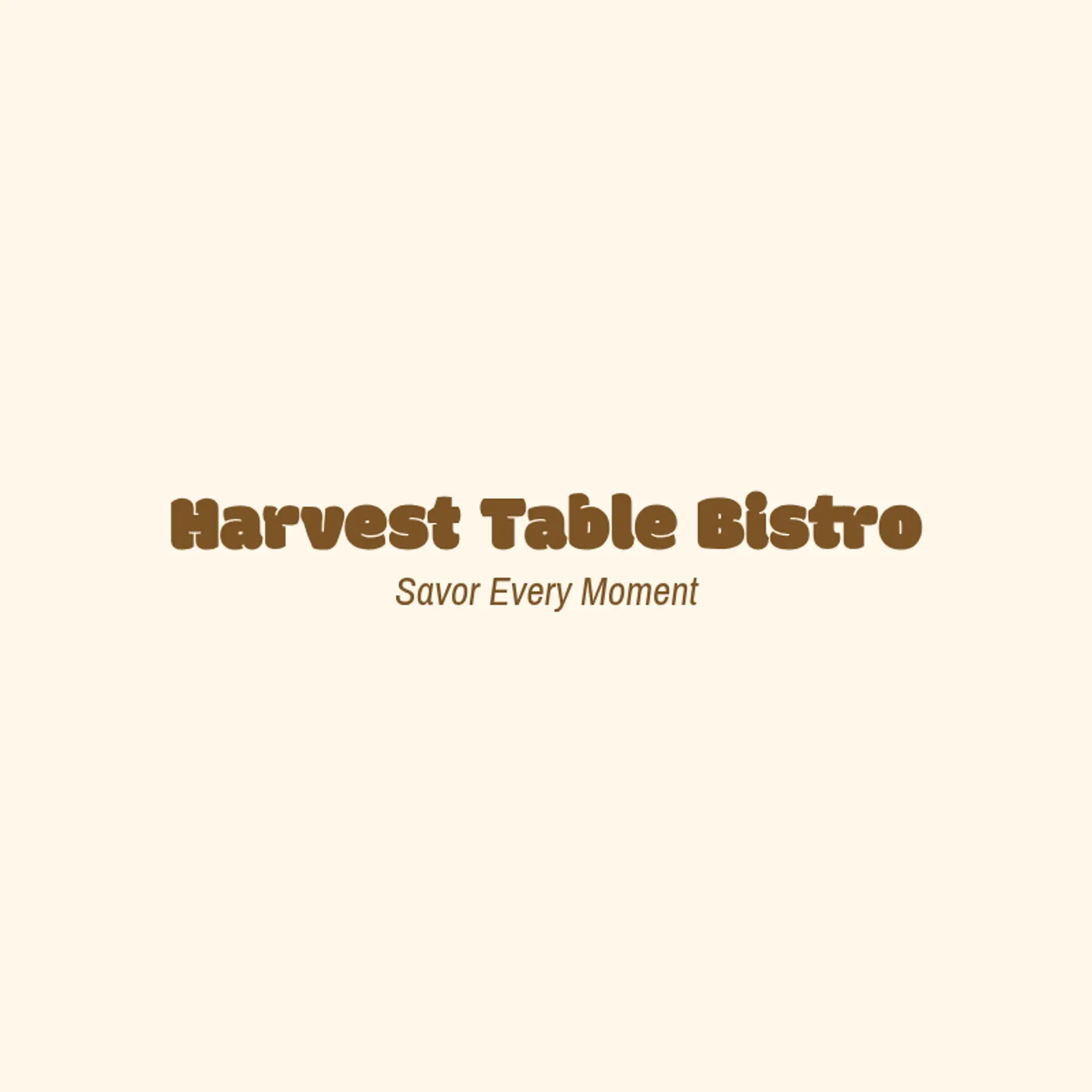 Harvest Table Bistro logo for restaurant