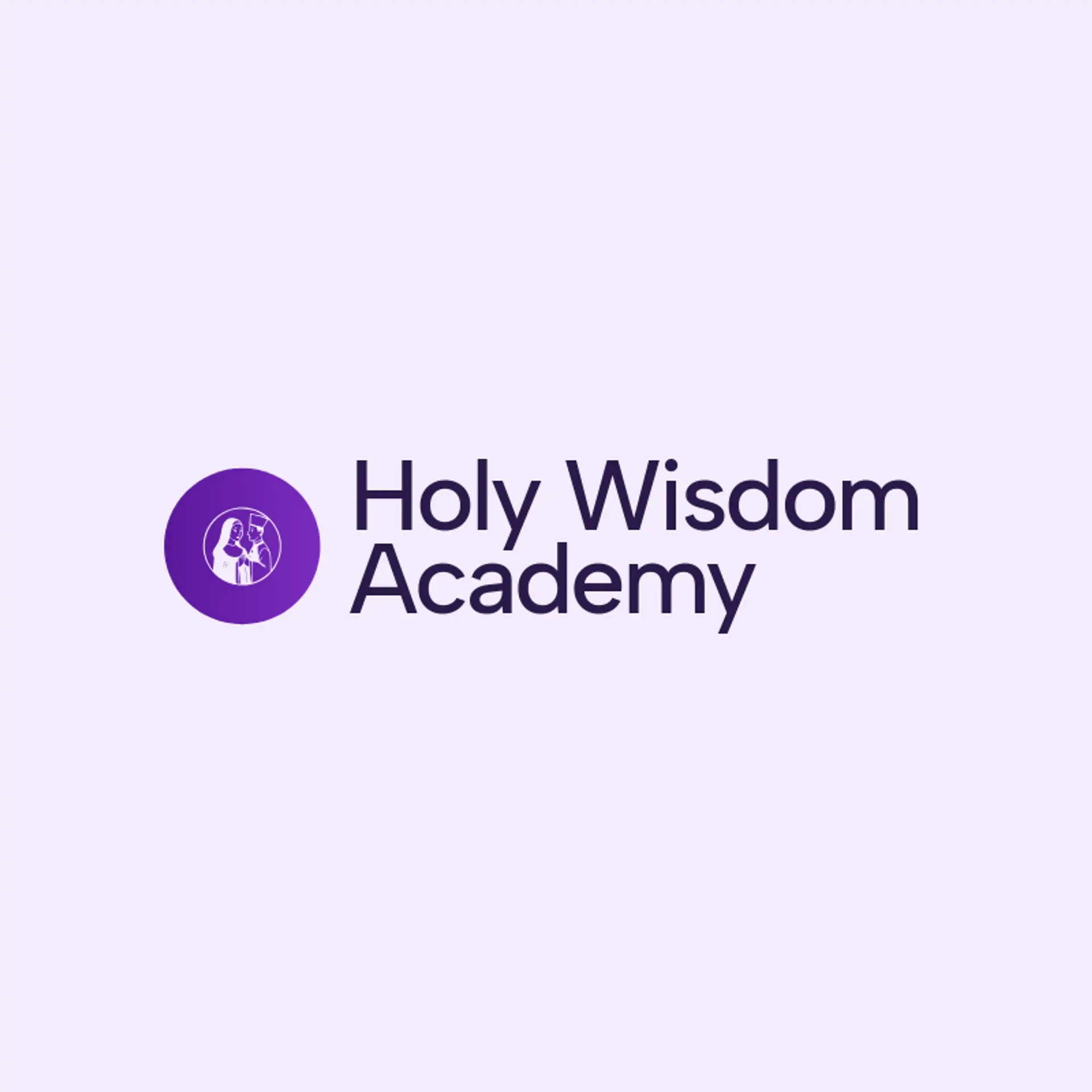 Holy Wisdom Academy logo for catholic