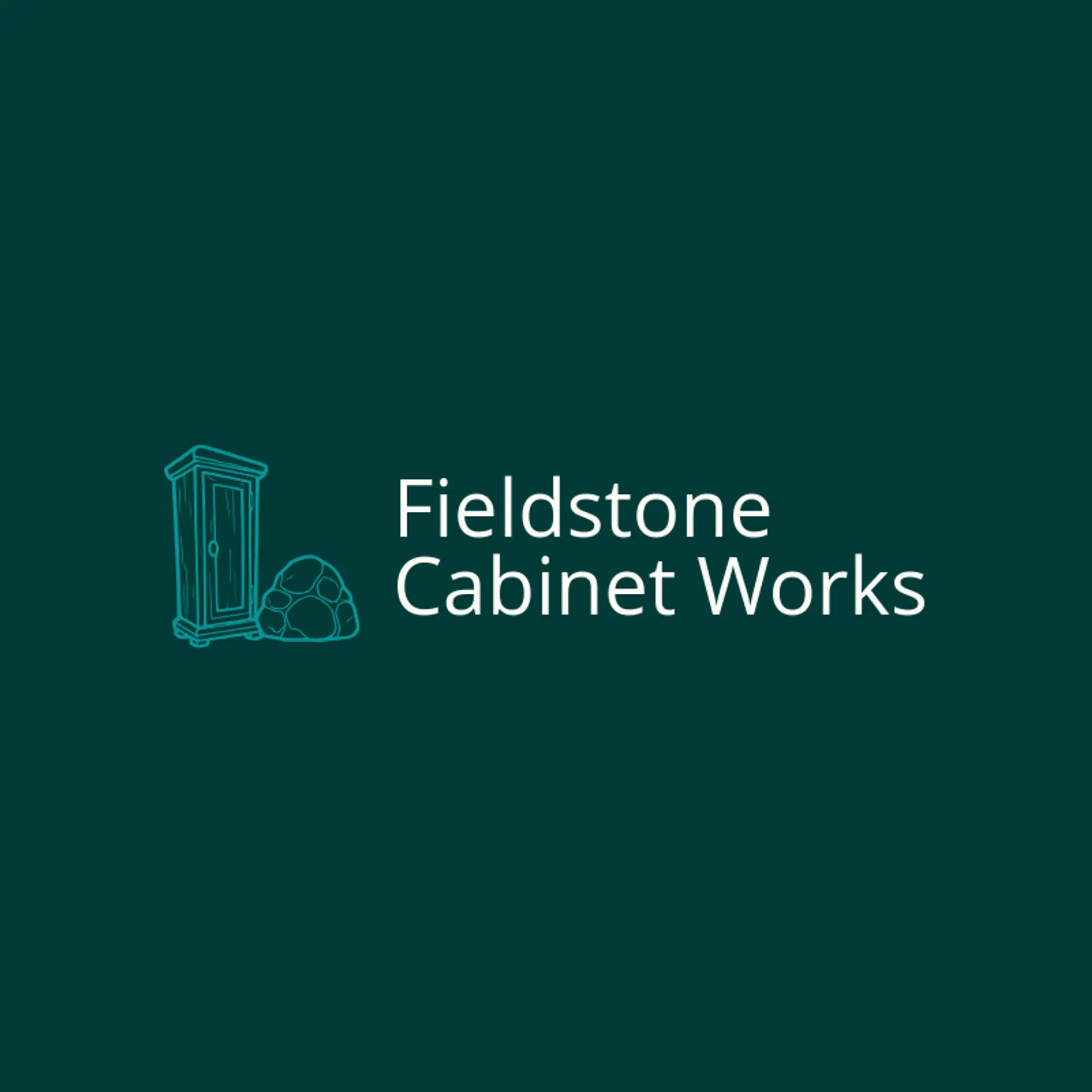 Fieldstone Cabinet Works logo for cabinet