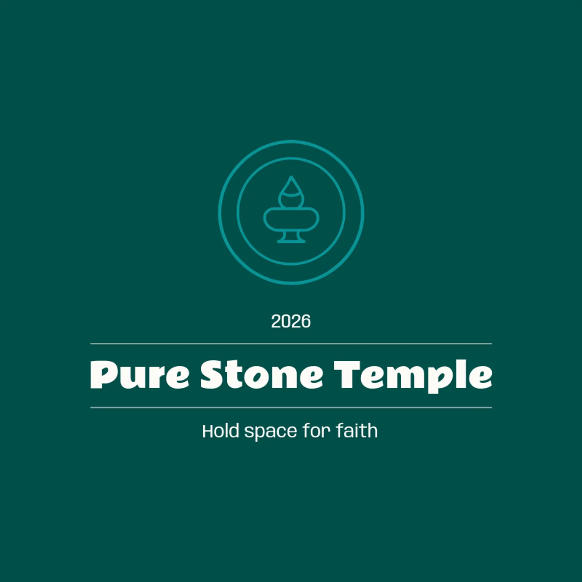 Pure Stone Temple logo for mahadev