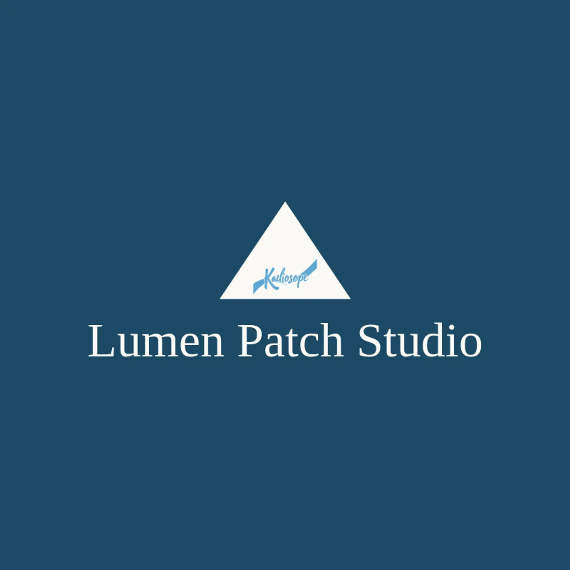 Lumen Patch Studio logo for kaleidoscope